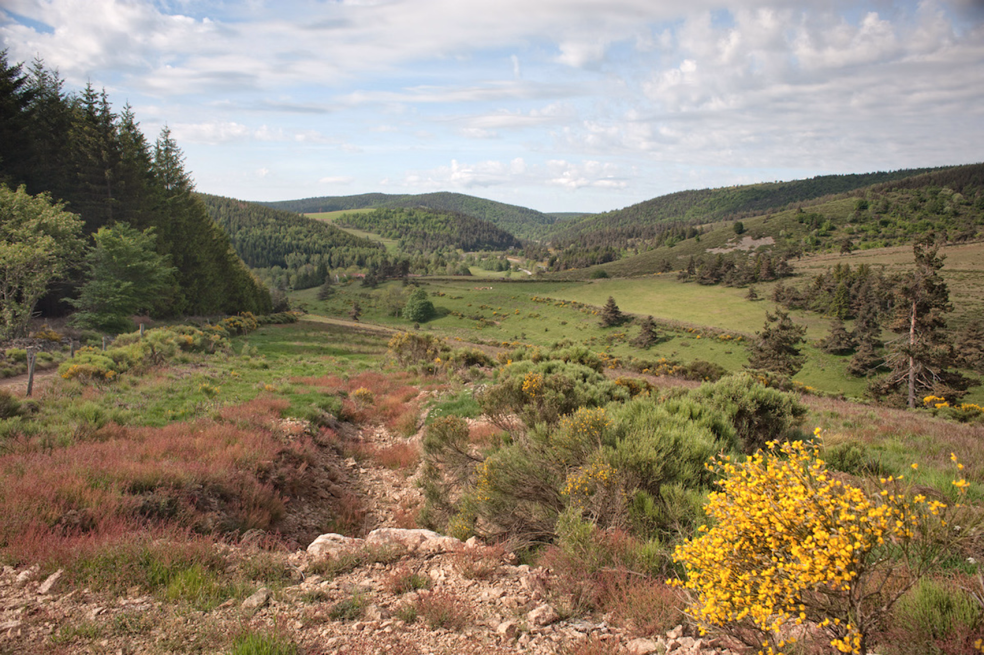Photo paysage pendant le GR700