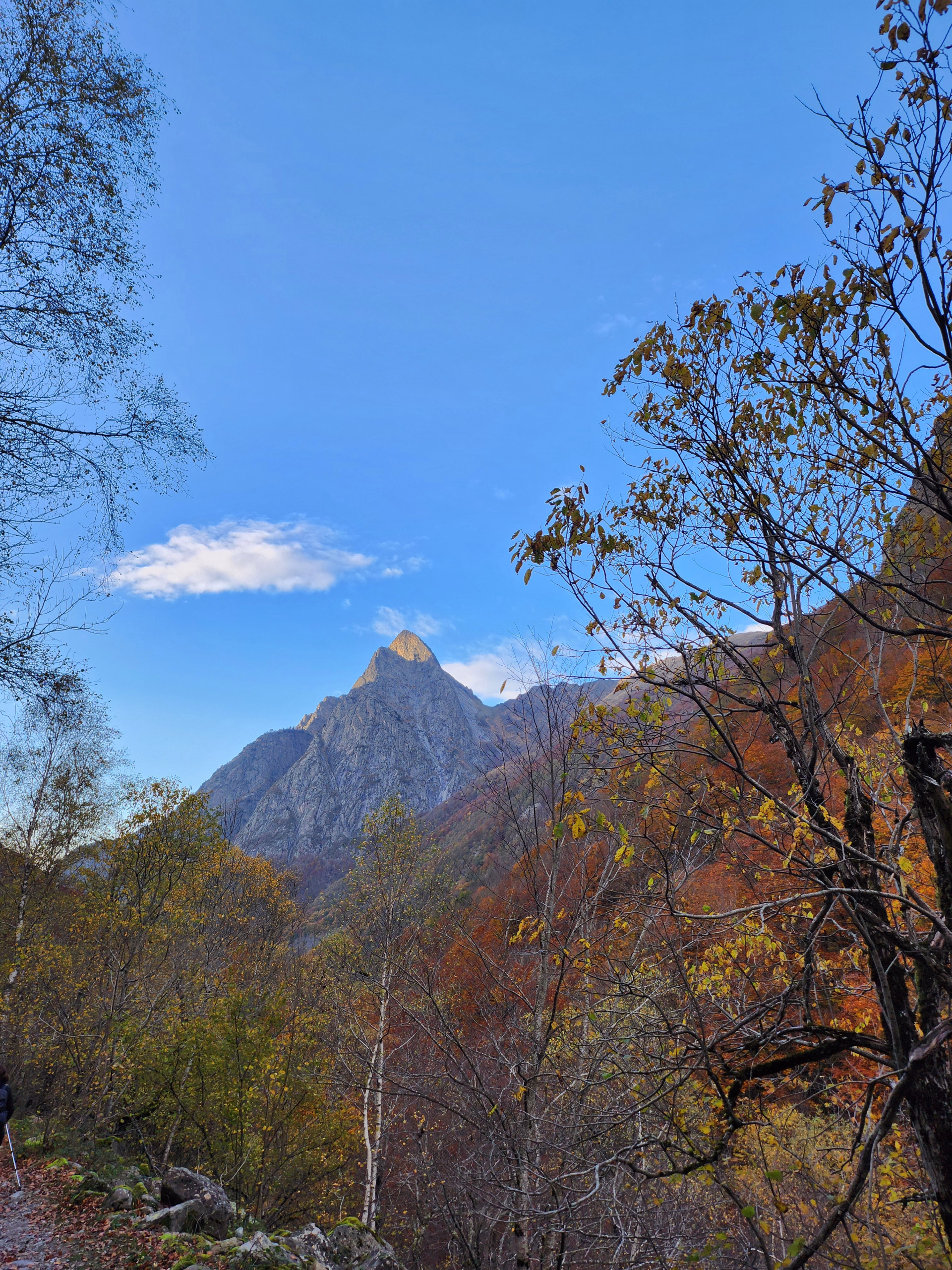 Photo de paysage dans les montagnes Pyrénéennes