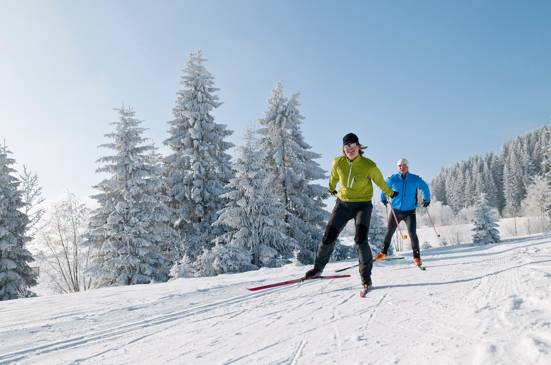 Photo ski de fond dans les Hautes Alpes © Photo ski de fond dans les Hautes Alpes