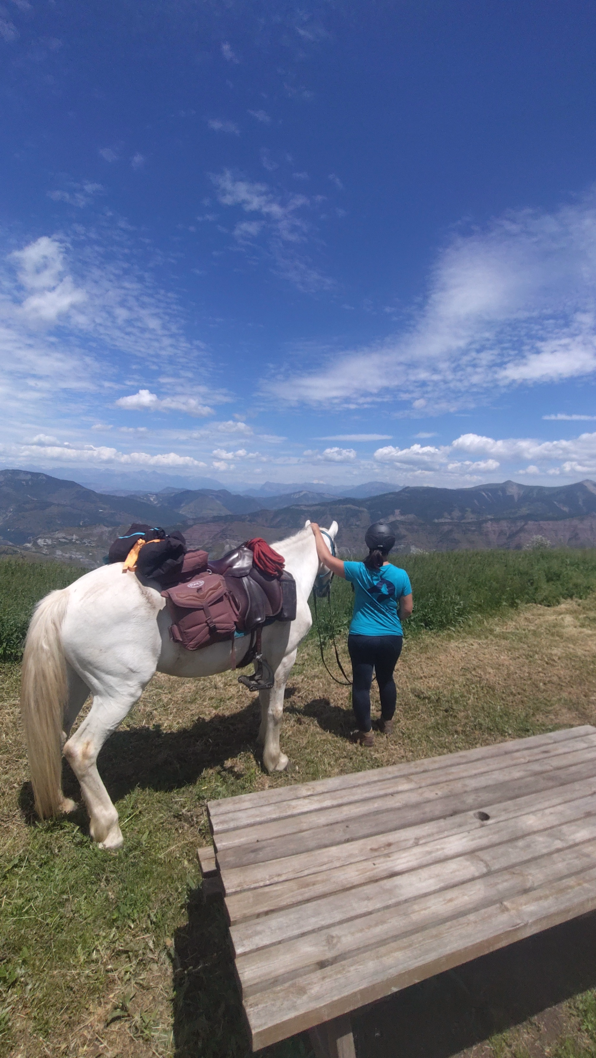 Tour des Monges à cheval