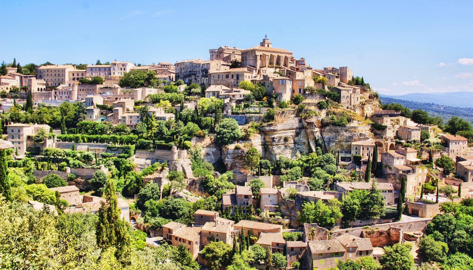 Randonnée en Provence, autour des villages du Luberon