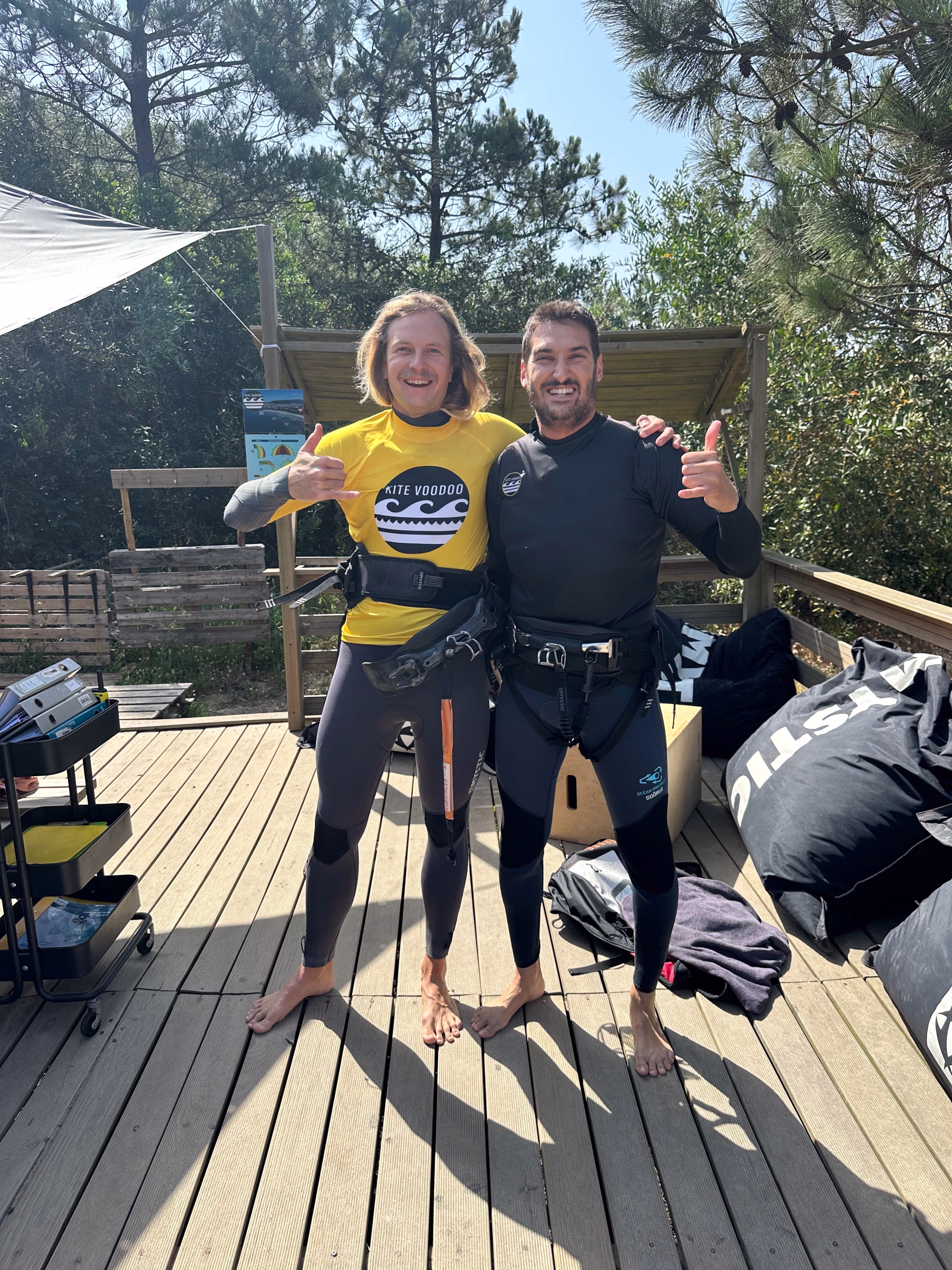 Stage de kitesurf au nord du Portugal