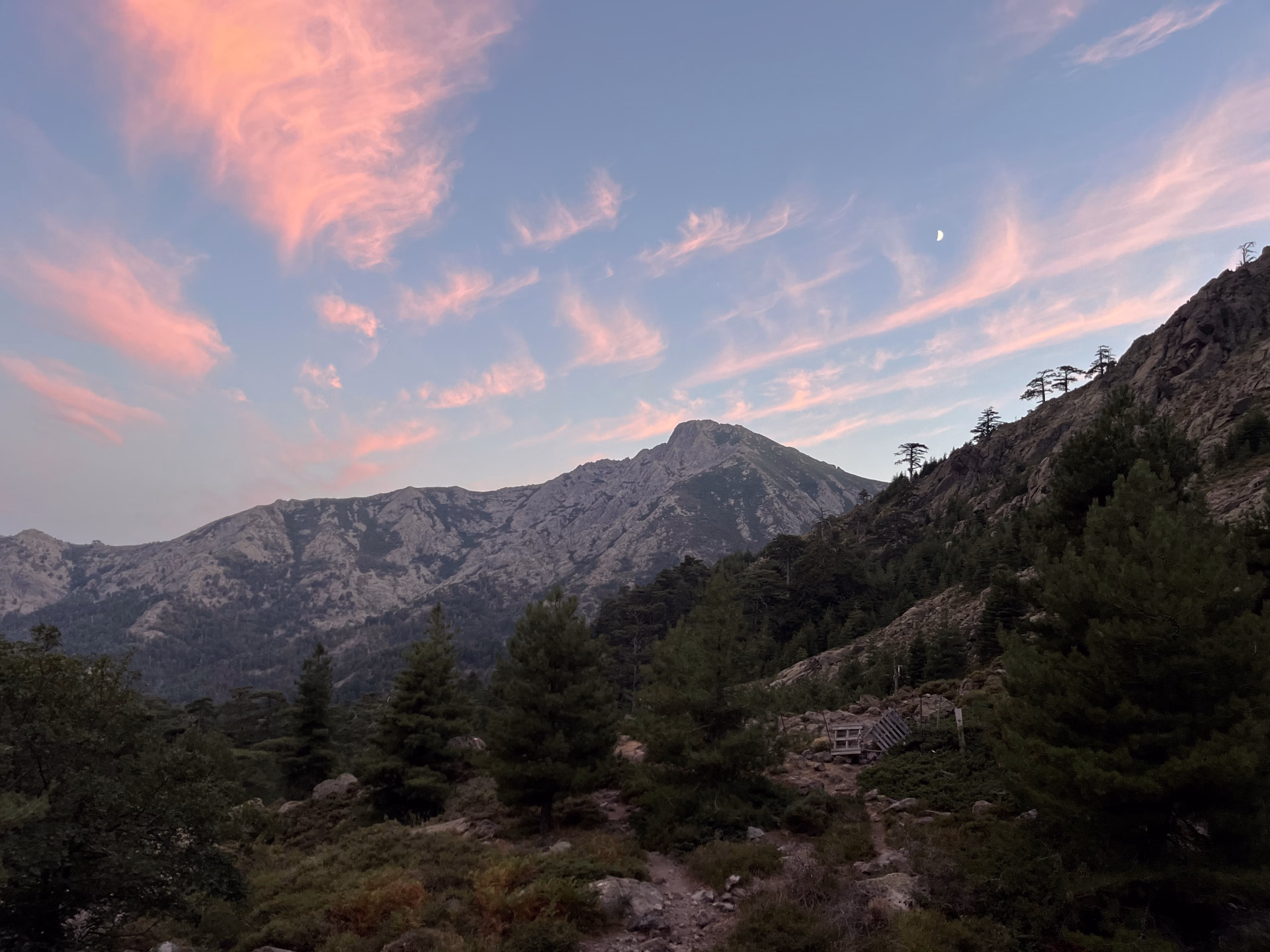 Le GR20 sud et nord de Bavella à Bonifatu