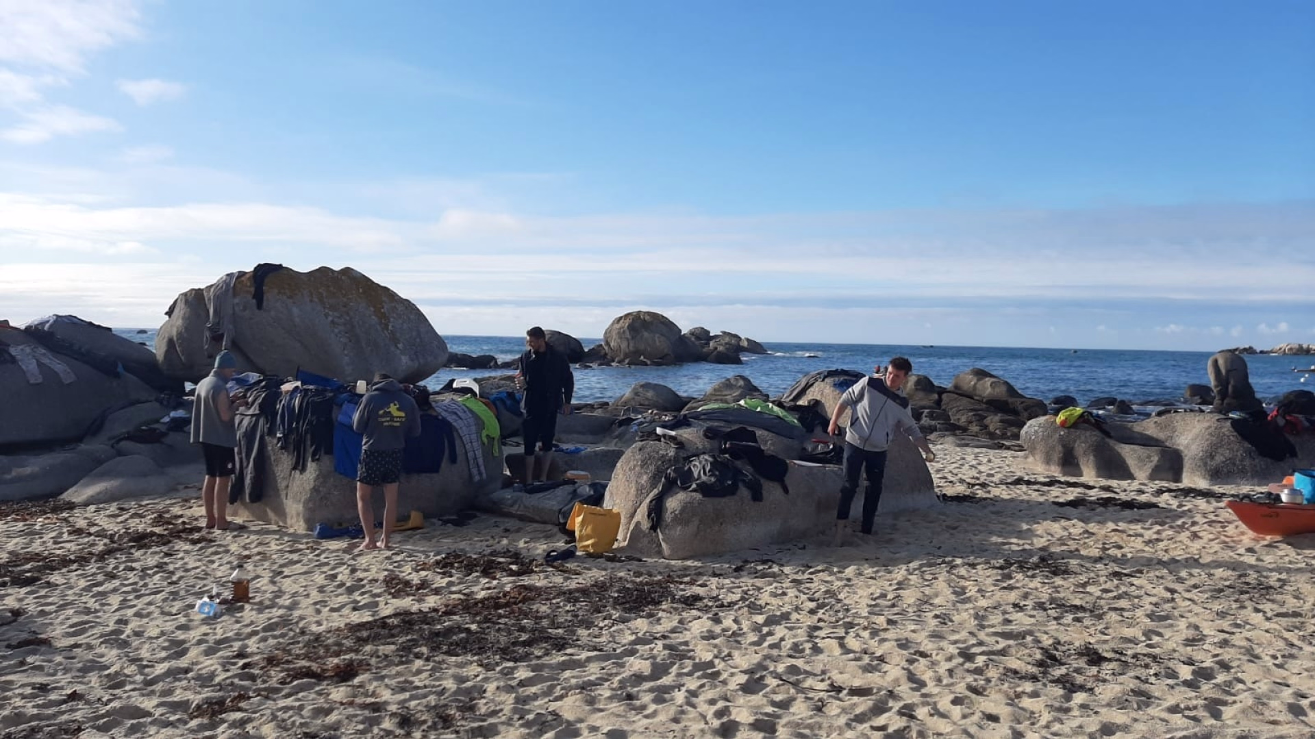 Itinérance en kayak de mer entre Houat et Hoedic