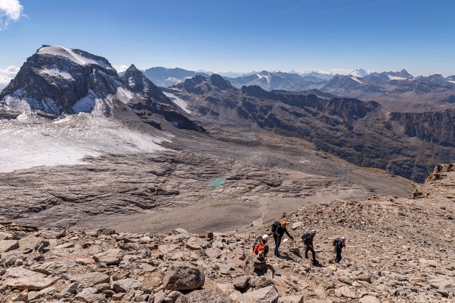 Explorez les magnifiques paysages lors de votre ascension du Grand Paradis © Explorez les magnifiques paysages lors de votre ascension du Grand Paradis