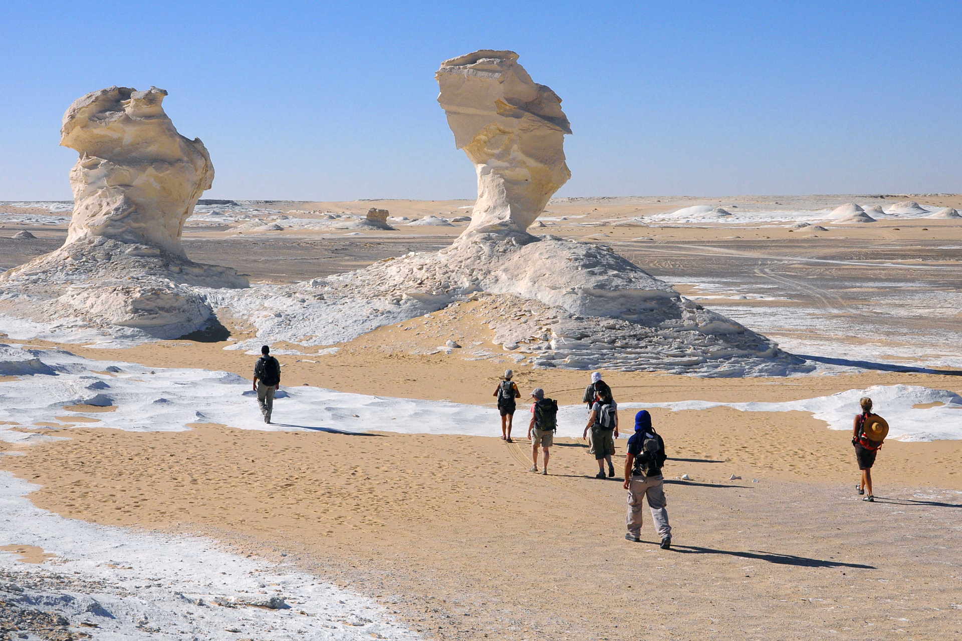 Évasion dans le Désert Blanc