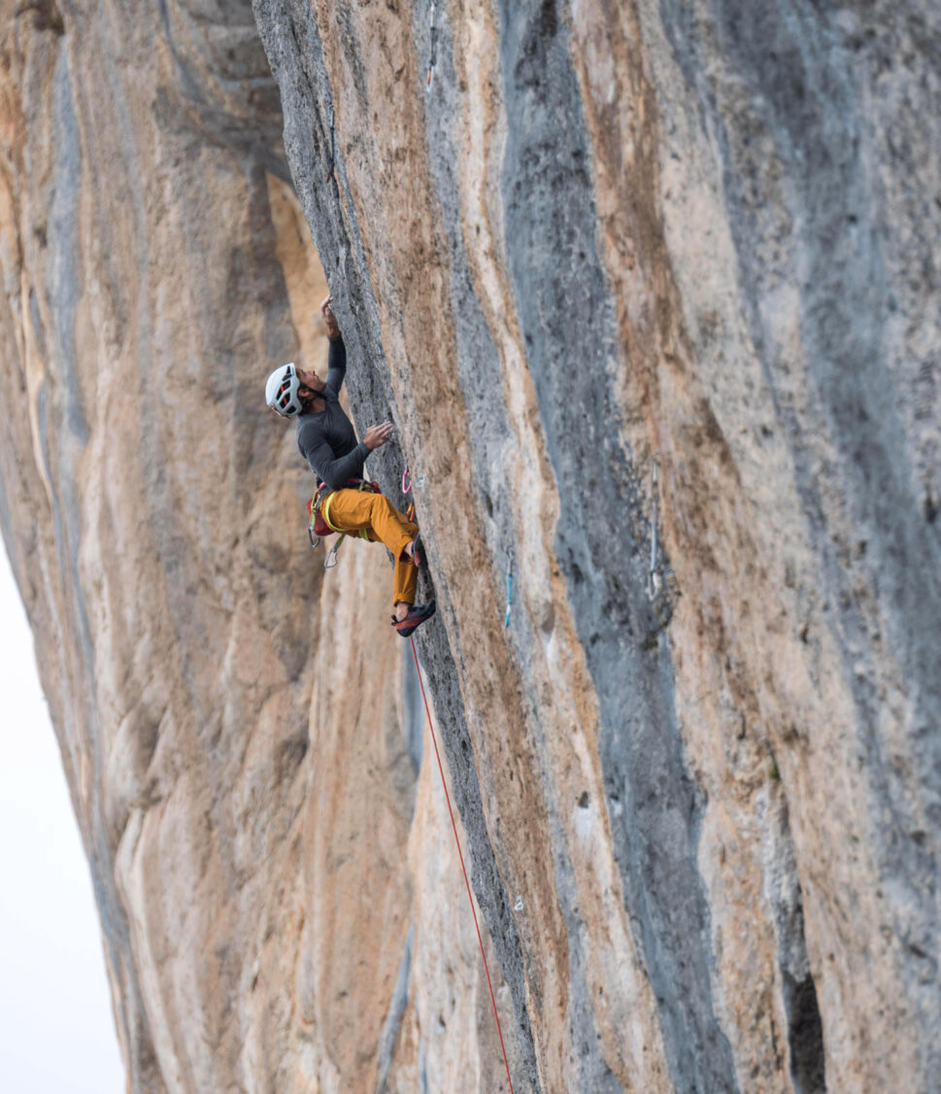 escalade en falaise