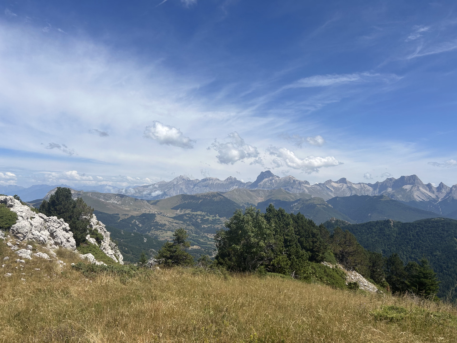 Photo randonnée dans les Alpes