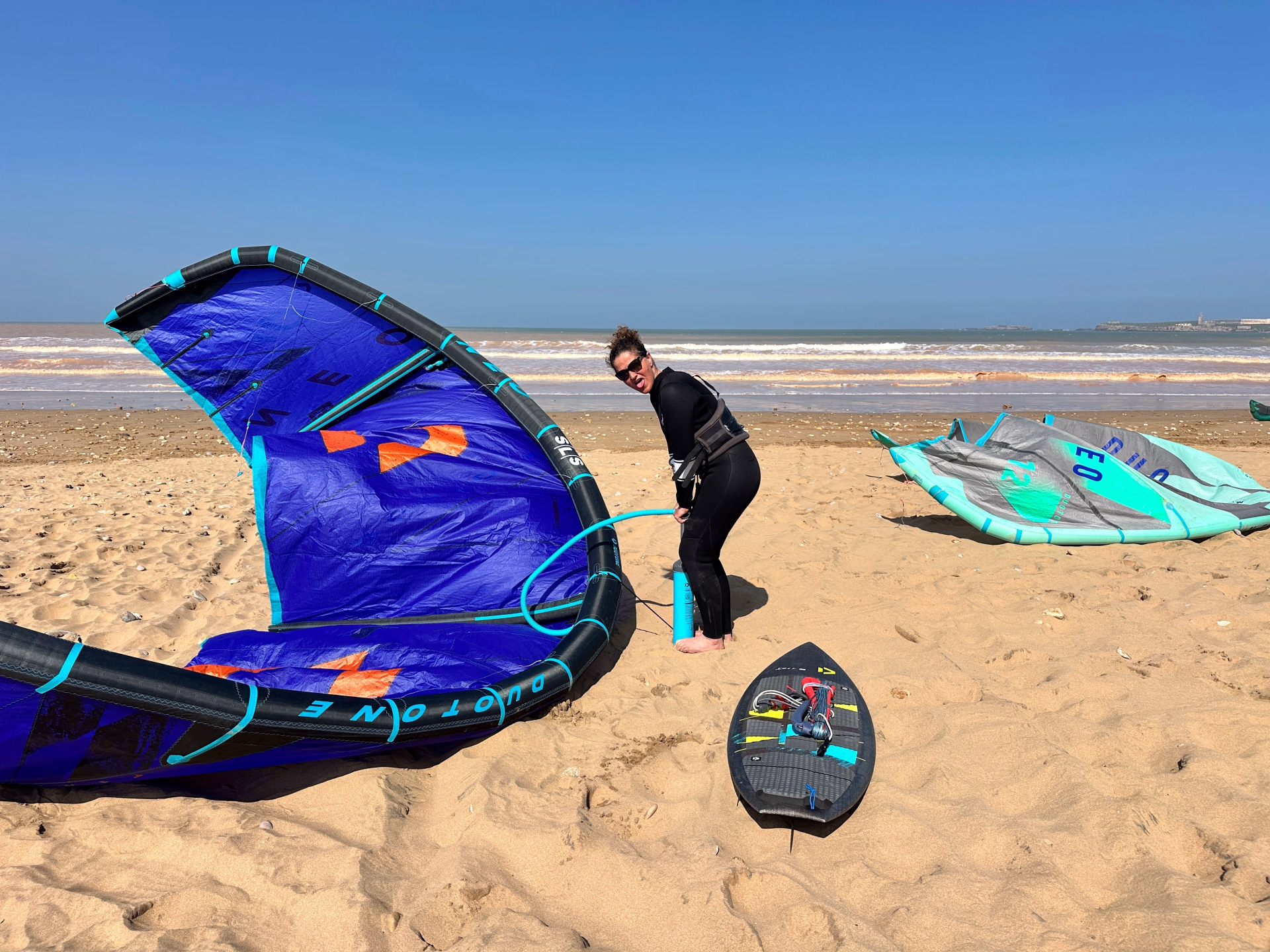 Kitesurf camp tout compris à Essaouira dans une Villa avec piscine