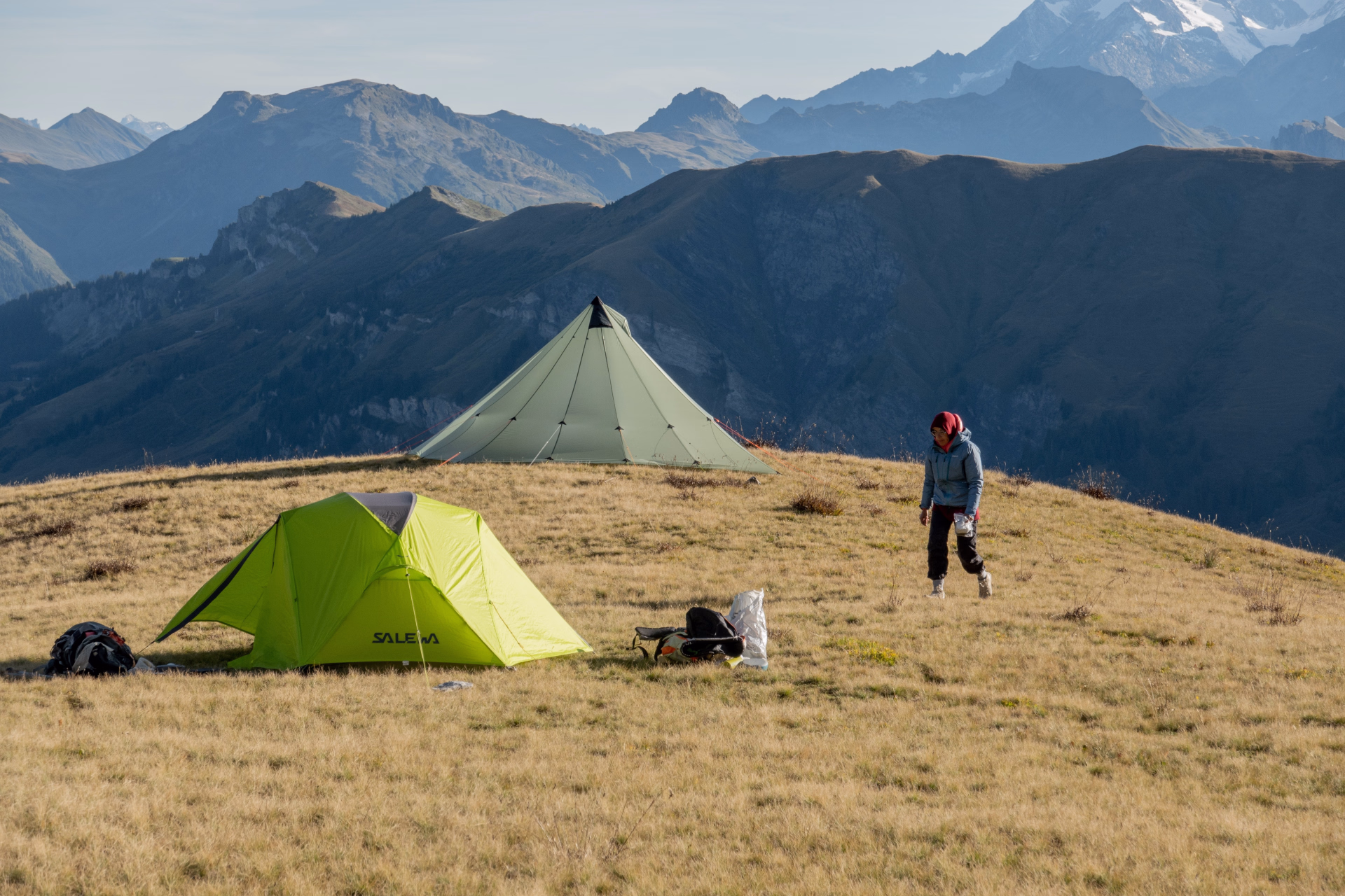 ⛺️ Bivouac/tente - Jours 1 à 2