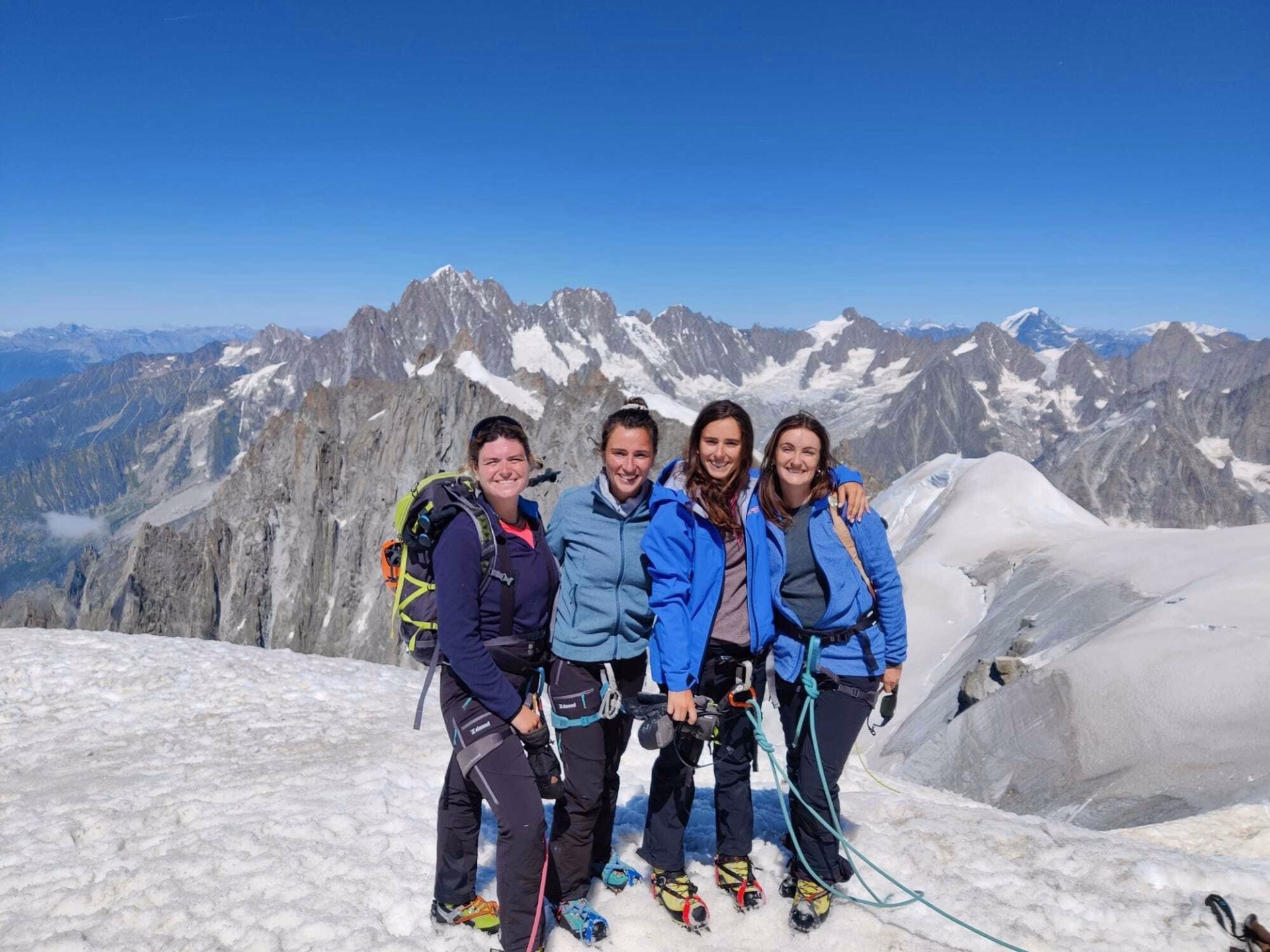 Acclimatation et ascension du Mont Blanc - 100% féminin