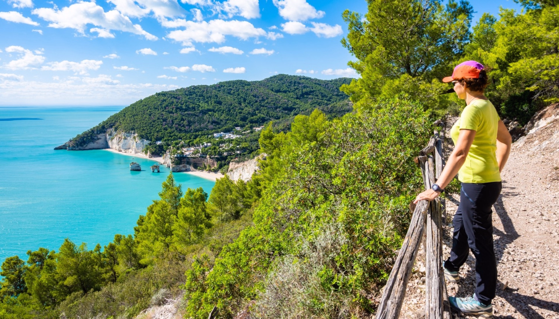 Trek dans les Pouilles du Gargano aux falaises de l’Adriatique
