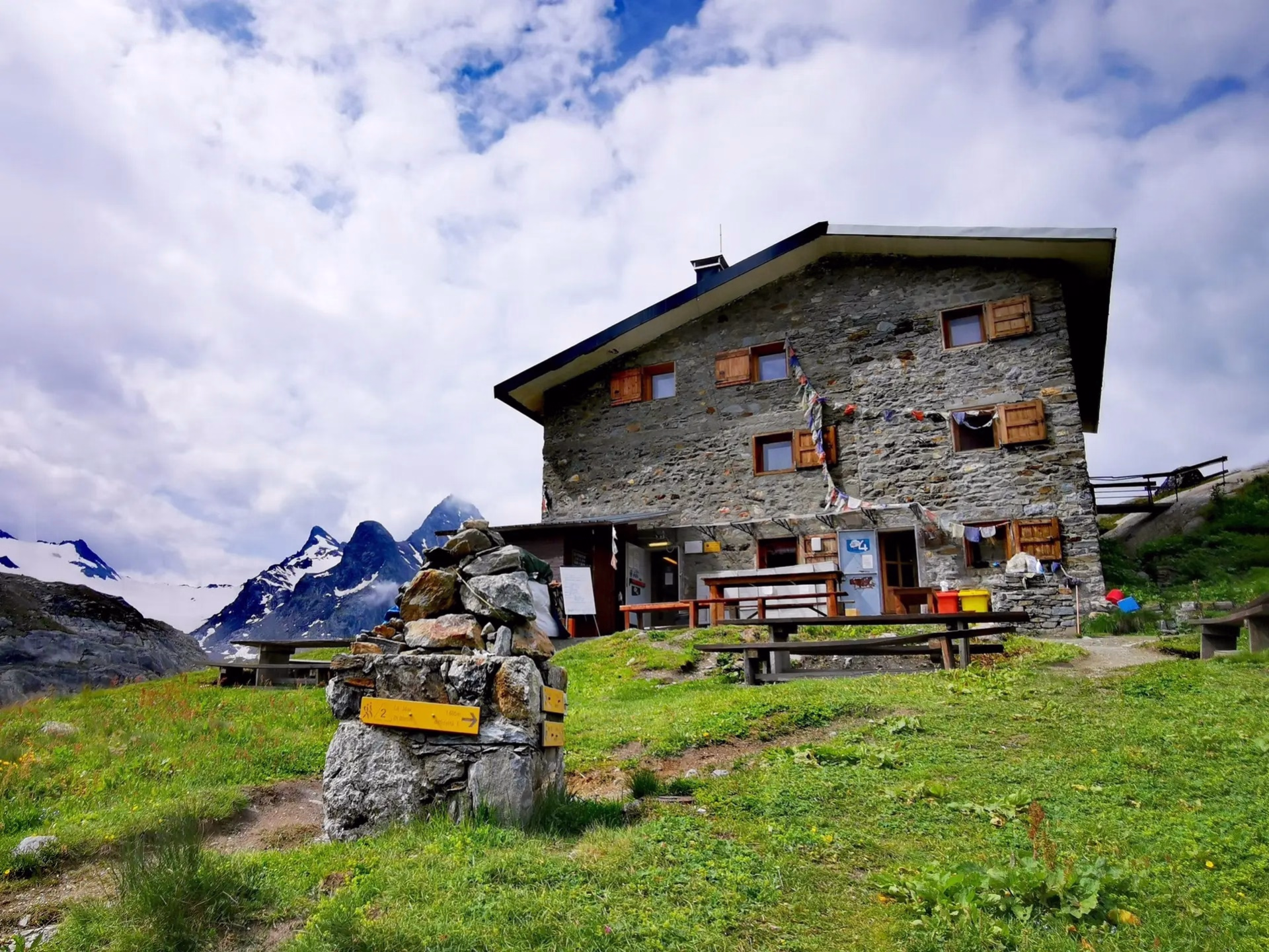 Première expérience en alpinisme et nuit en cabane non gardée