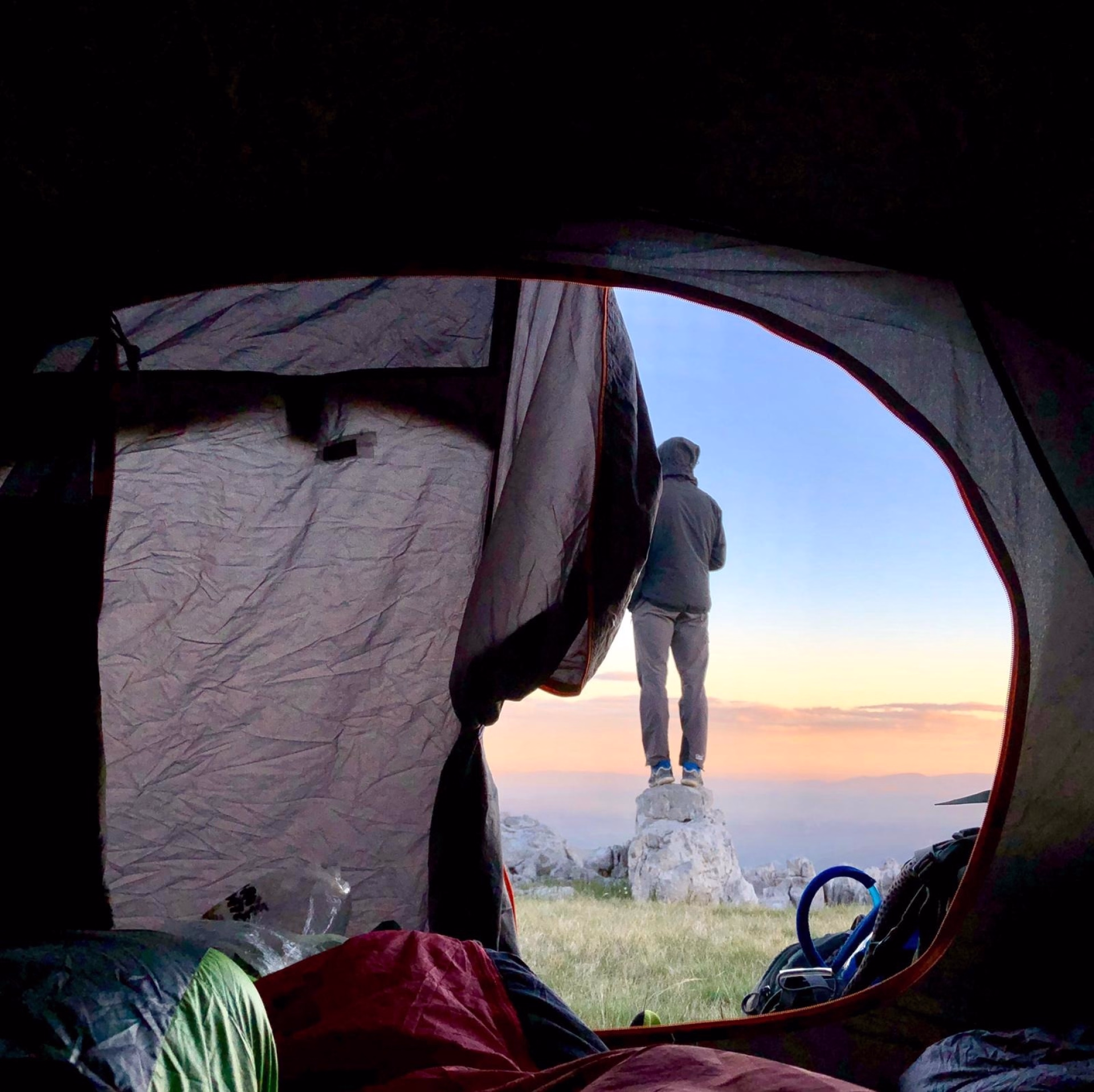 ⛺️ Bivouac/tente - Jours 1 à 3