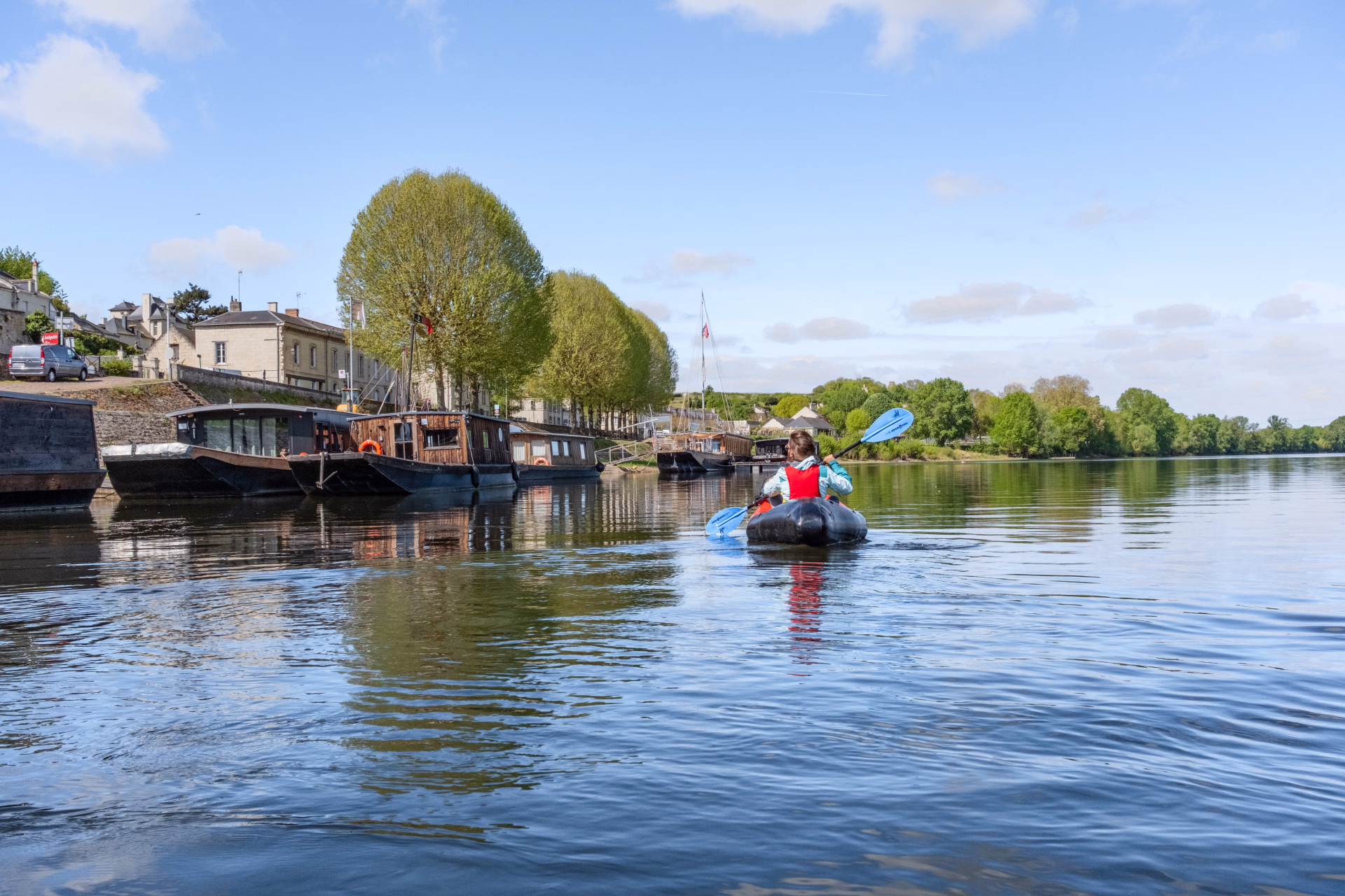 La Loire sauvage en packraft, entre eau et vignobles