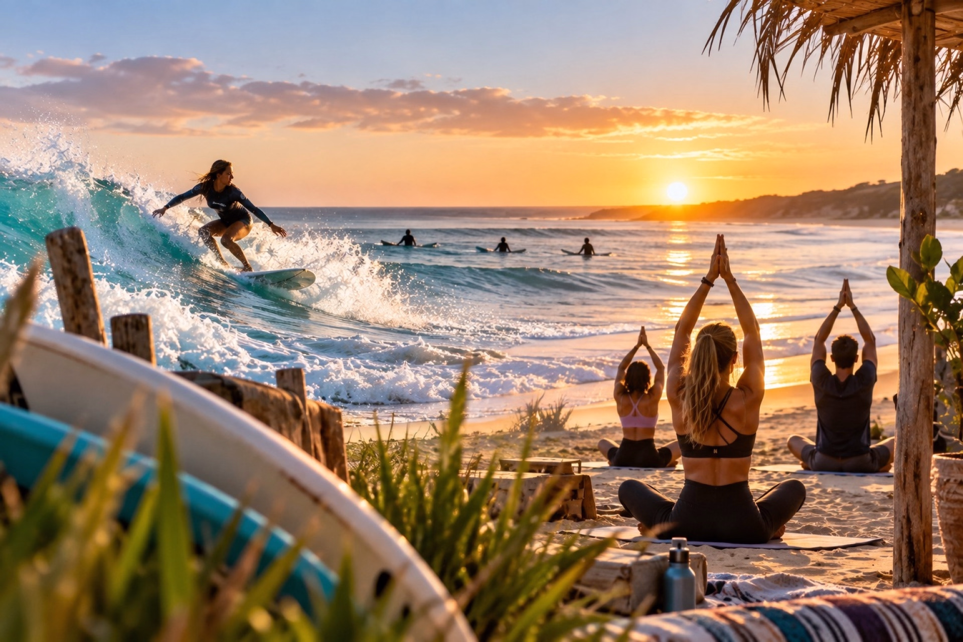 Surf, Yoga & Bien-être à La Tranche-sur-Mer