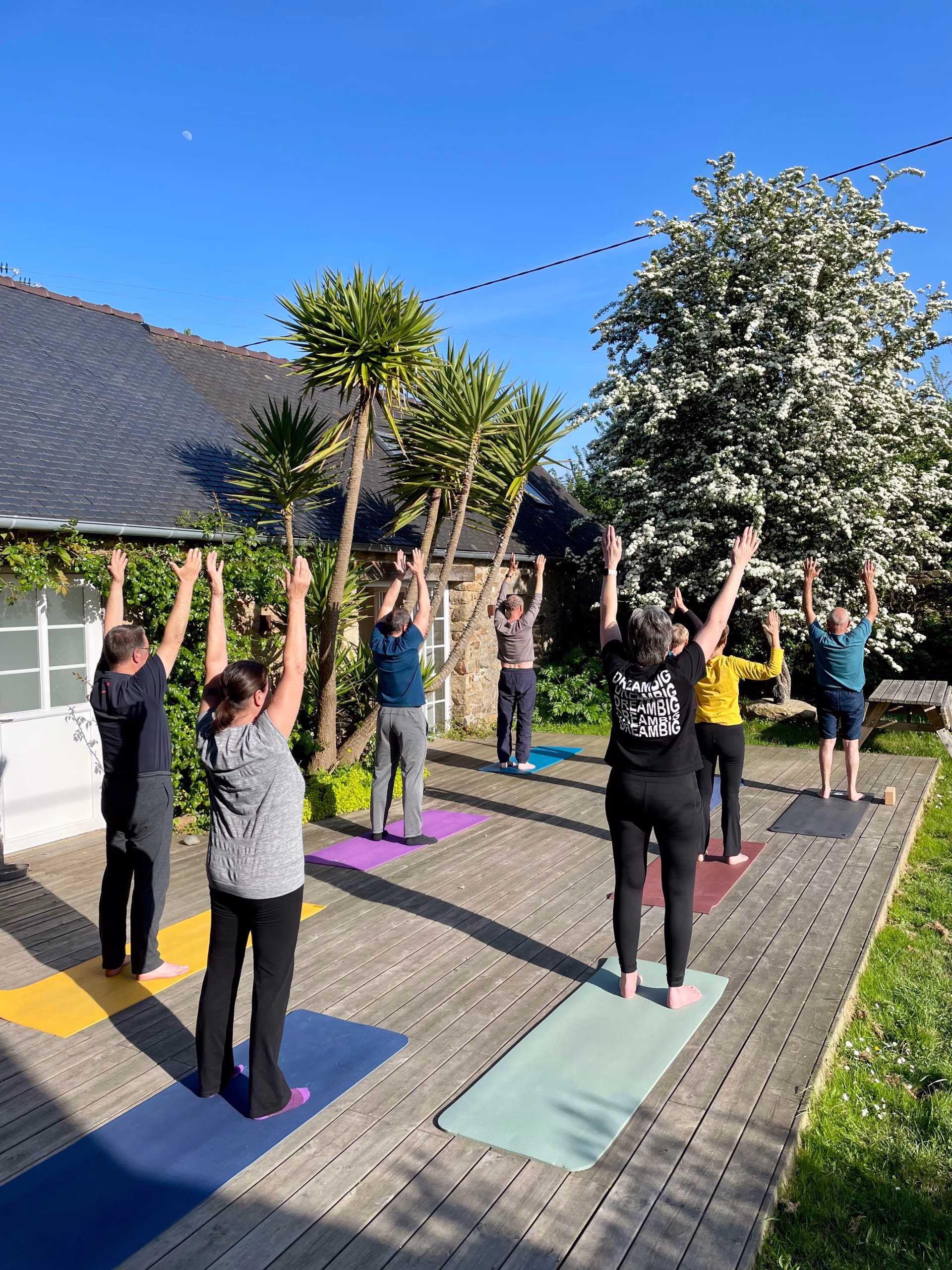 Stage privé de yoga et déconnexion en Côtes d'Armor