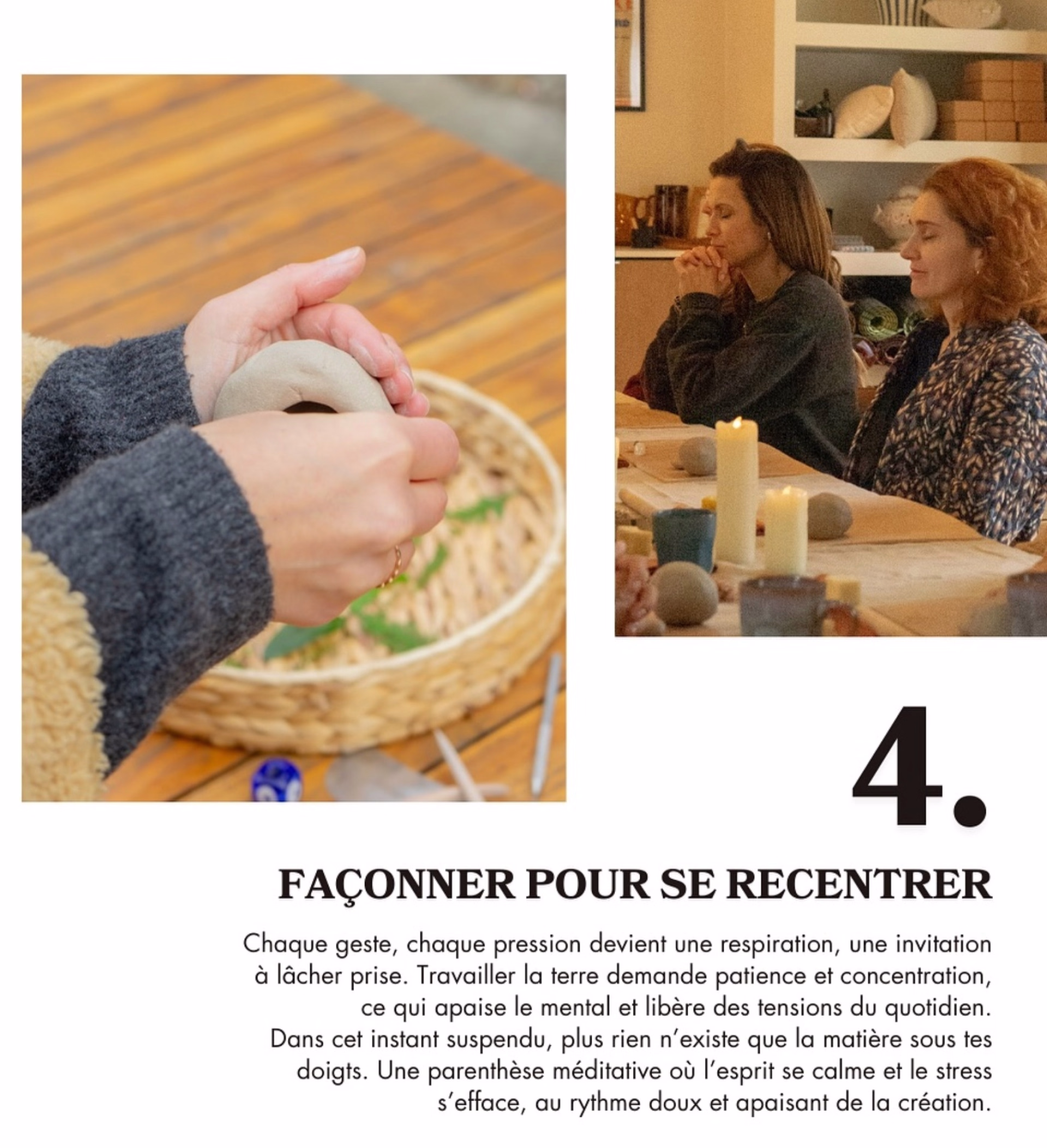 Retraite de yoga et céramique proche de Paris