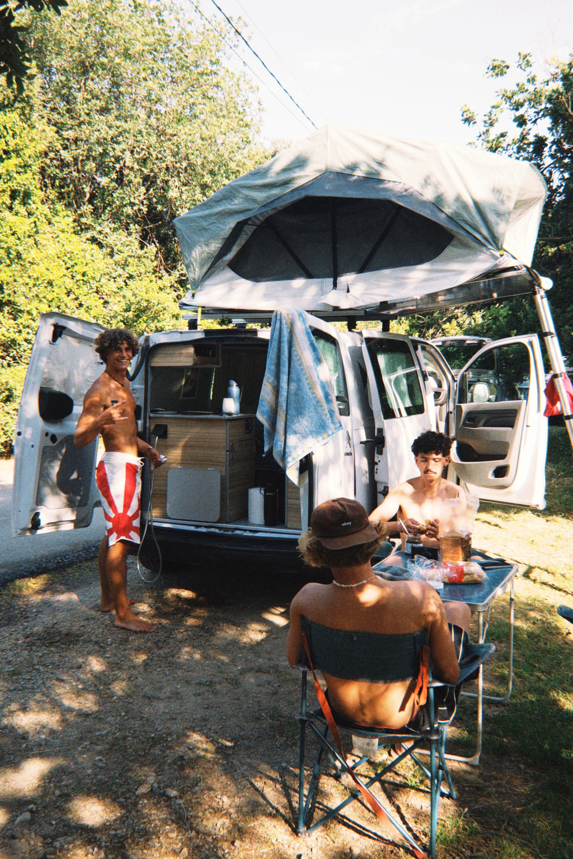 Surftrip en van aménagé dans le Sud Ouest
