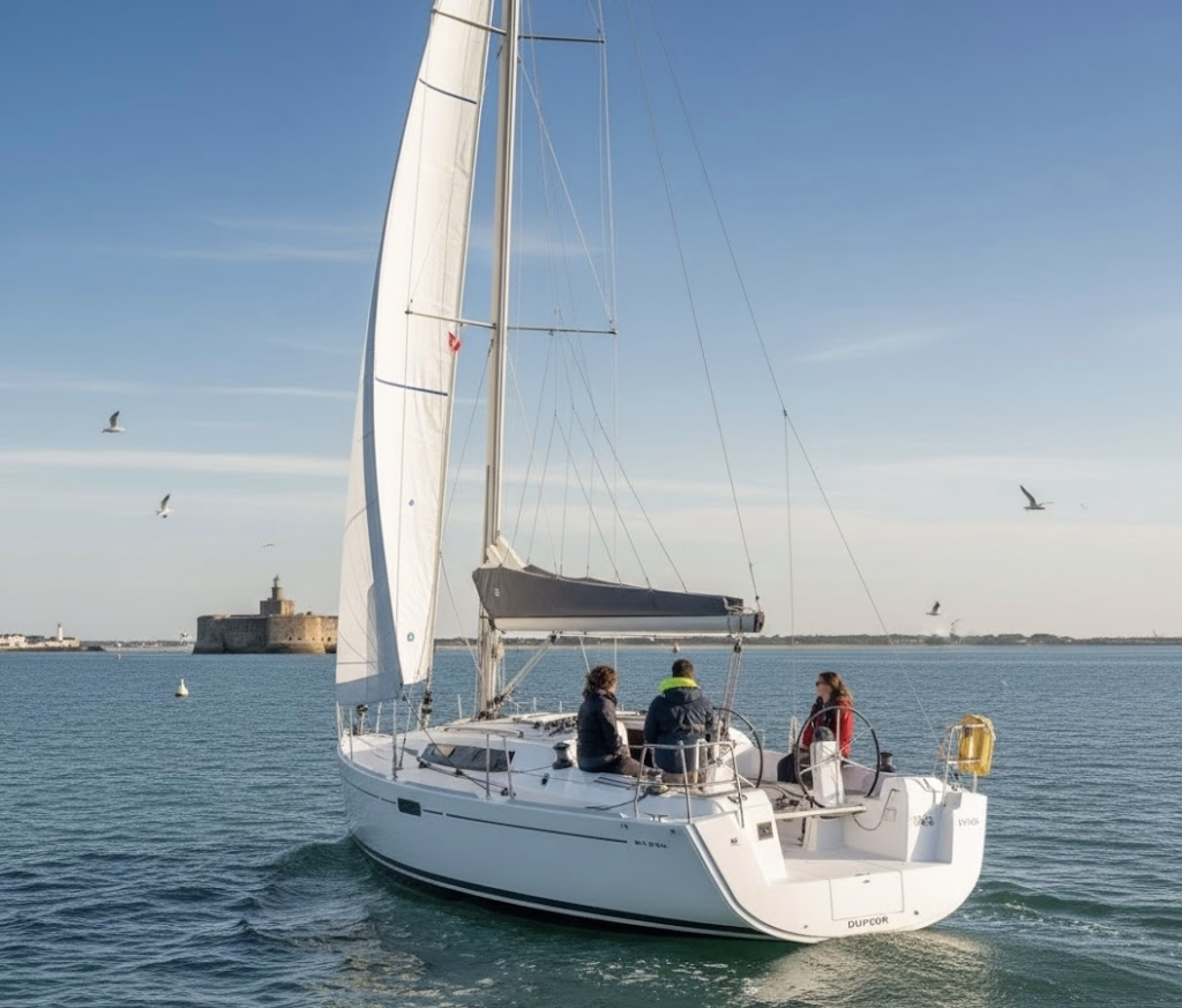 Week-end initiation et perfectionnement voile monocoque La Rochelle