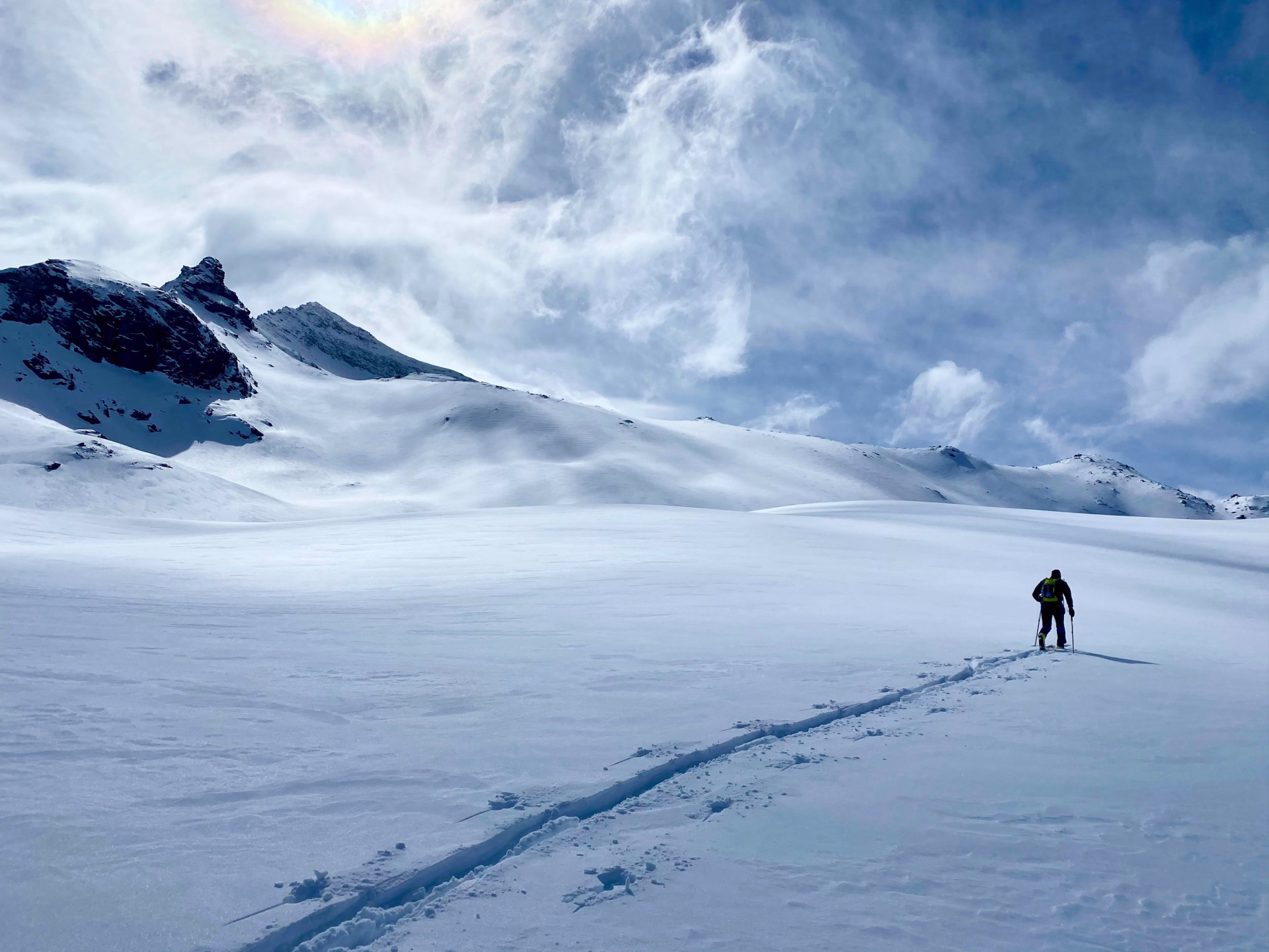 Ski de randonnée perfectionnement à Bessans