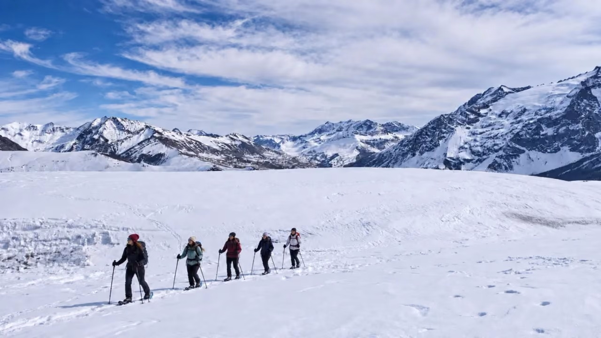 Séjour raquettes 100% féminin dans les Ecrins
