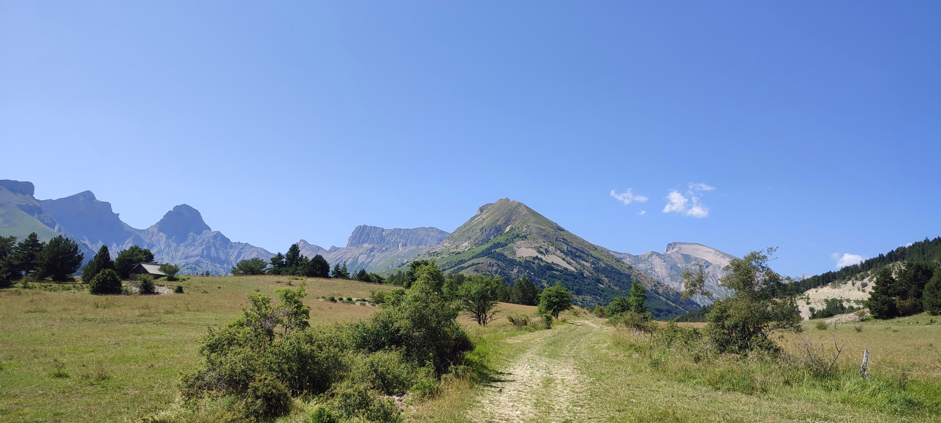 Randonnée équestre et bivouac sauvage dans le Dévoluy