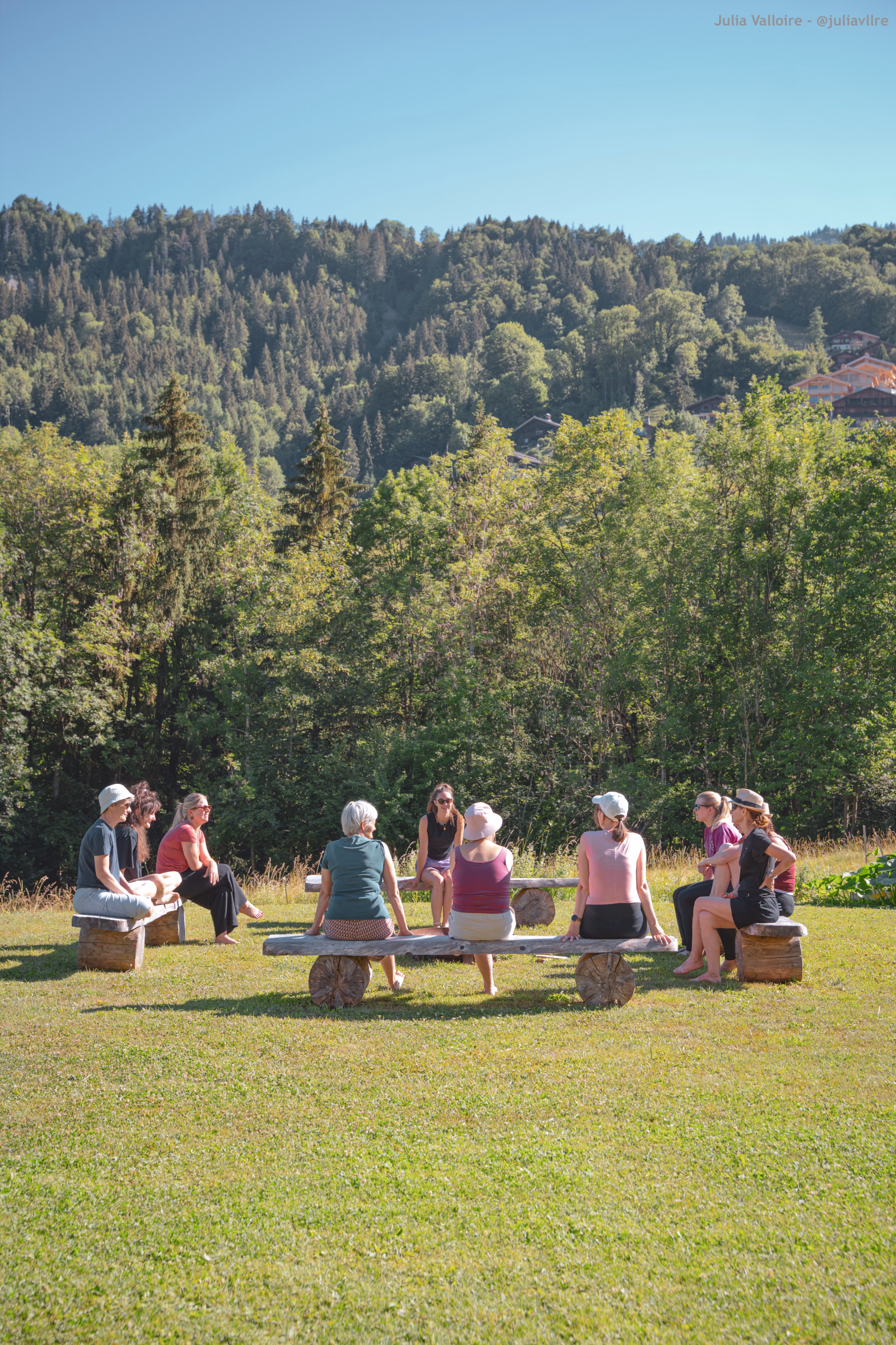 Retraite de yoga dans les Alpes avec Élodie Leconte