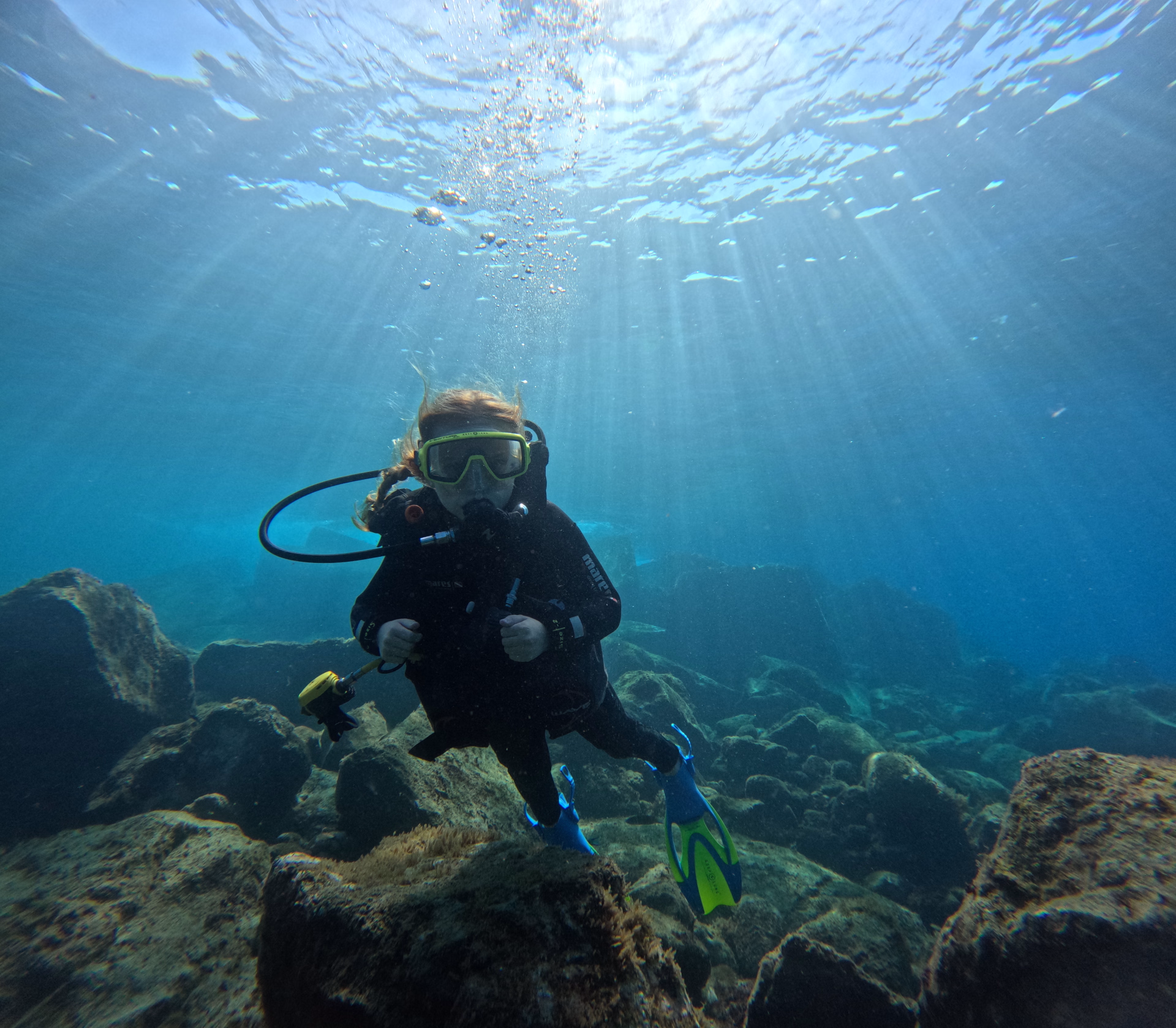 Formation courte PADI Open Water Diver à Tenerife