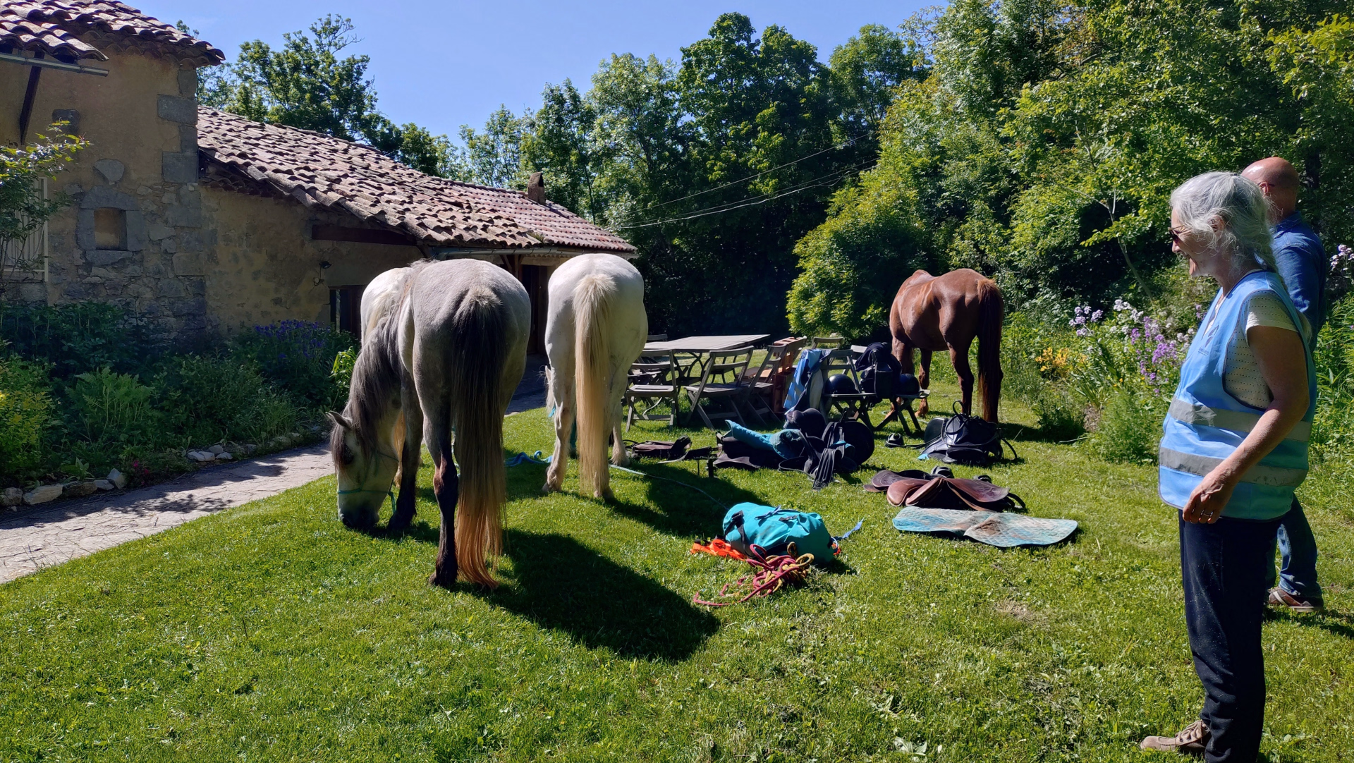 Rando cheval et yoga dans les Hautes-Alpes