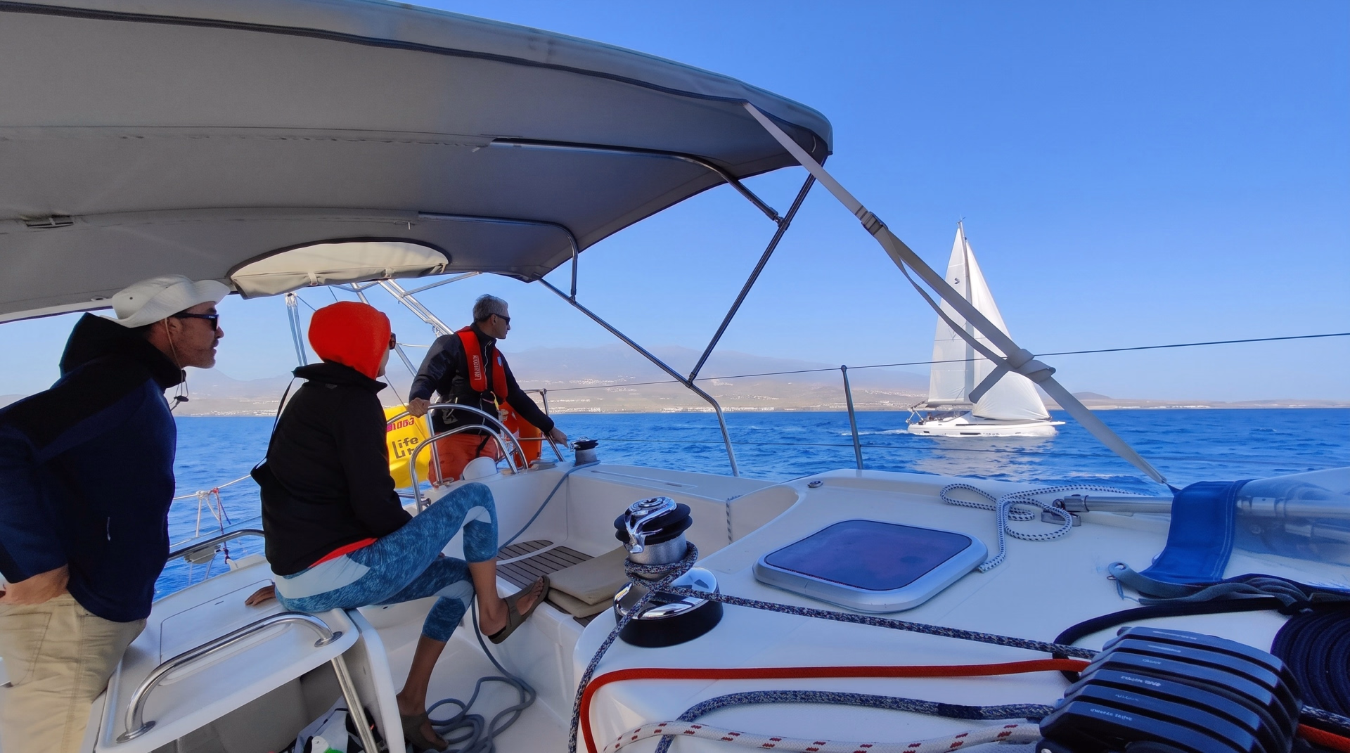 Stage de voile croisière aux îles Canaries
