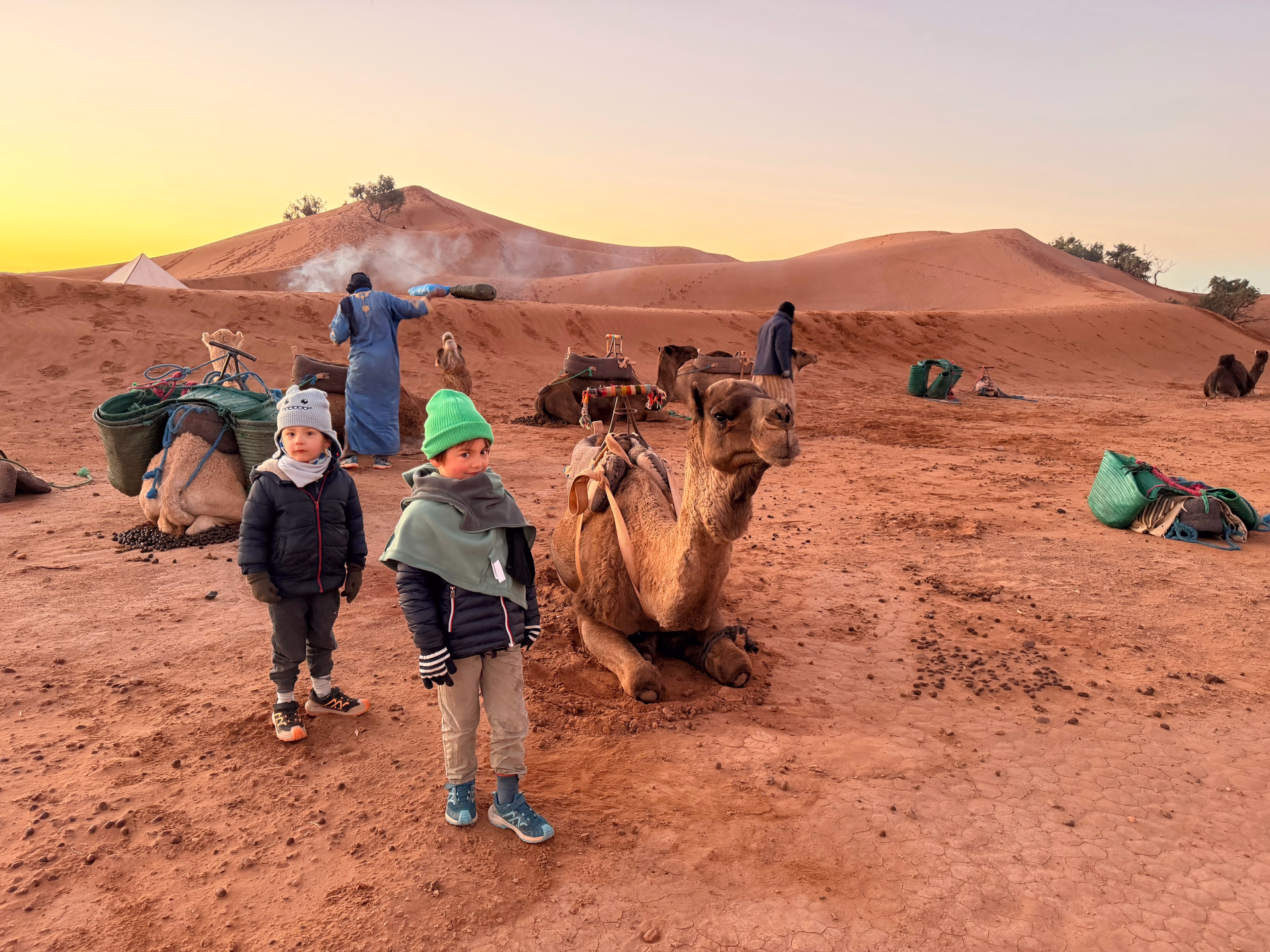 6 jours de Trek famille ou entre amis dans le désert Marocain