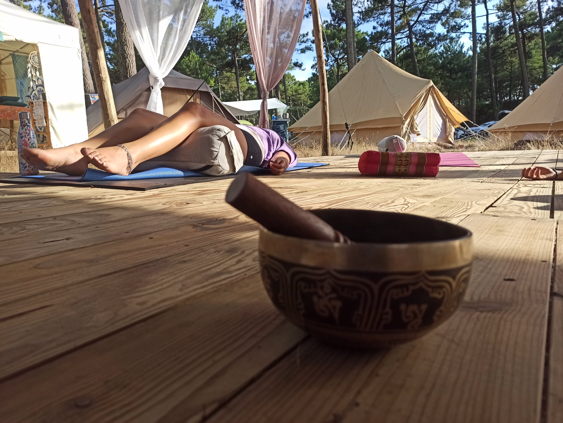 Surf & Yoga sous le soleil du Porge Océan