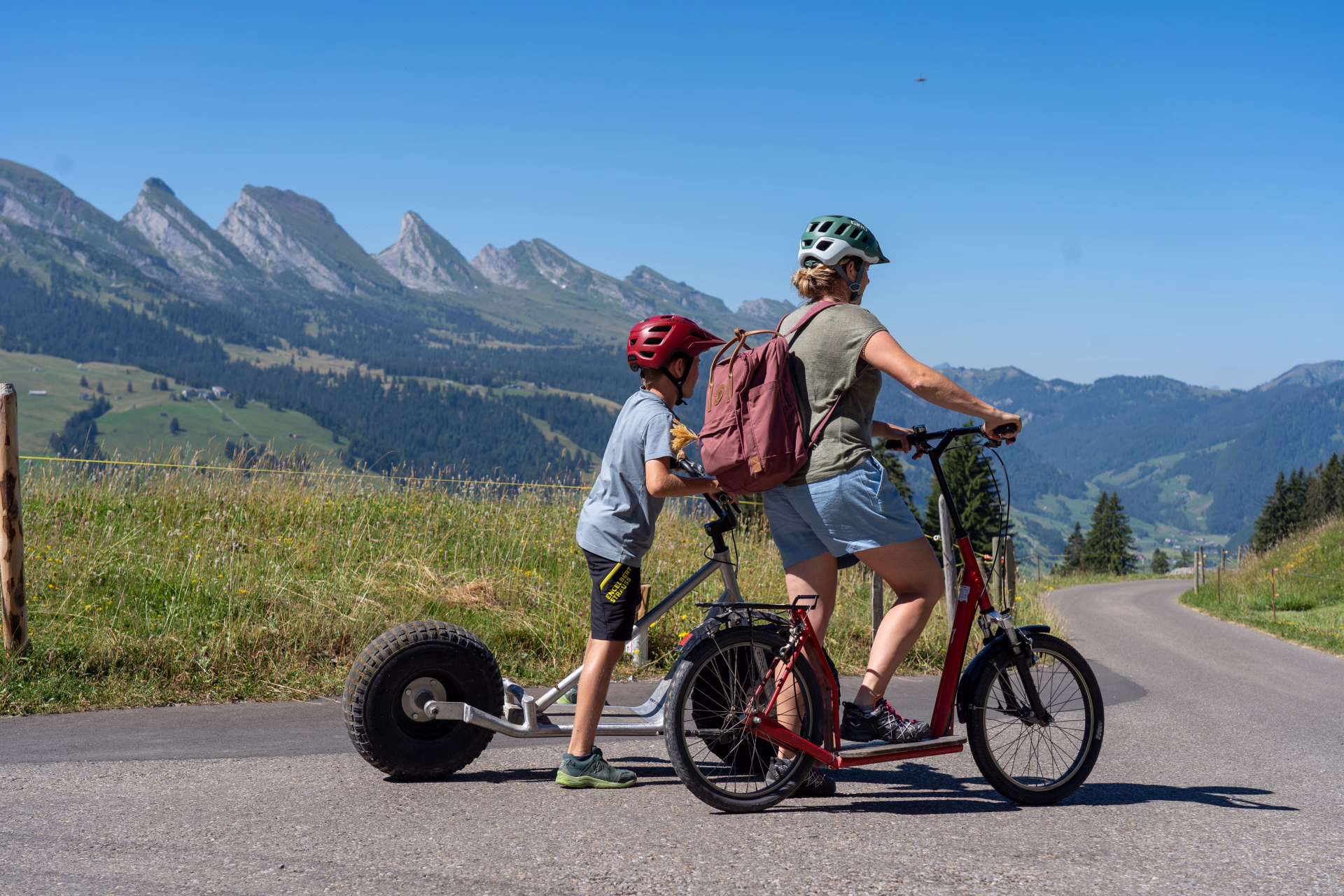 Randonnée en famille et légendes du Säntis en Suisse
