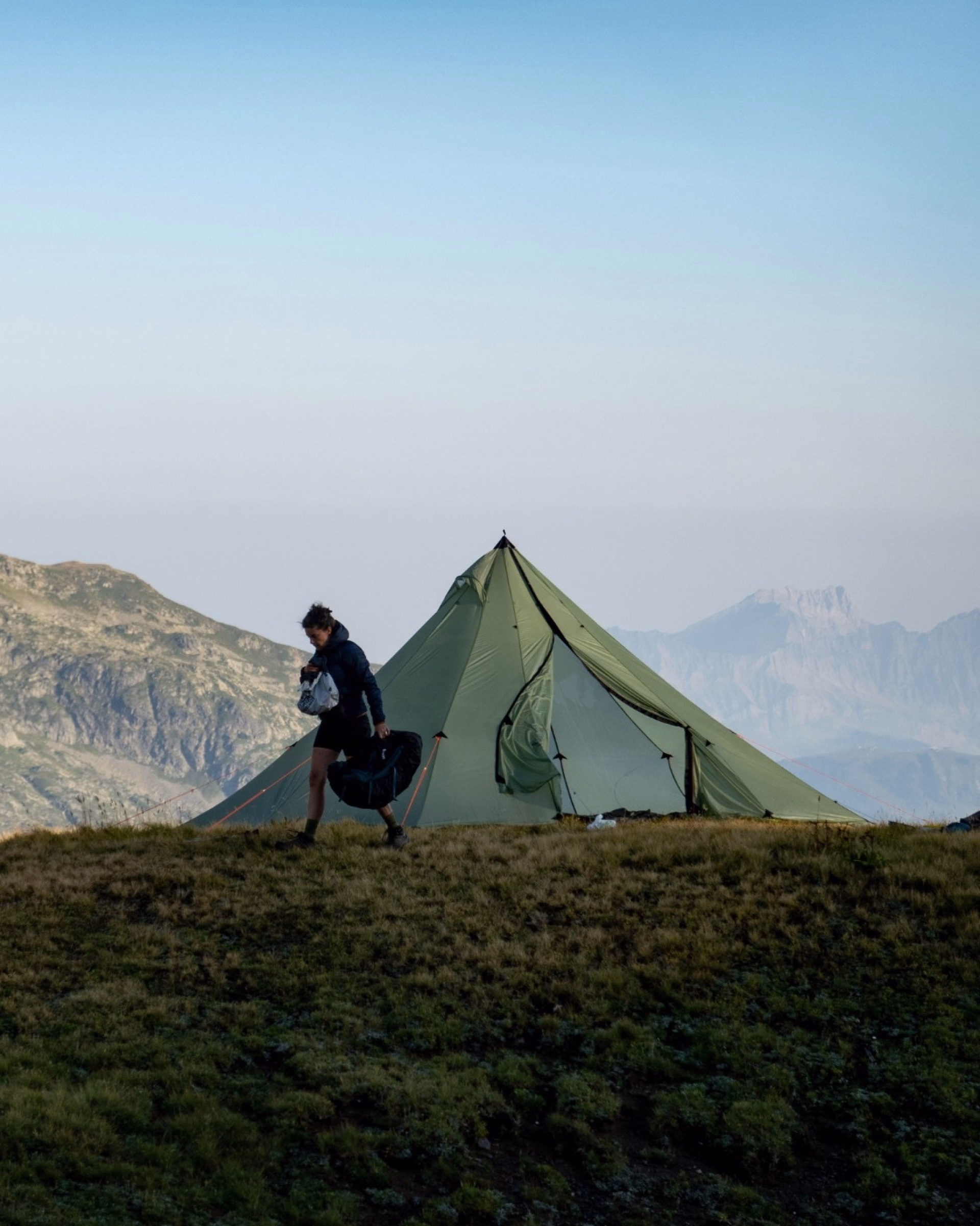 ⛺️ Bivouac/tente - Jours 1 à 2