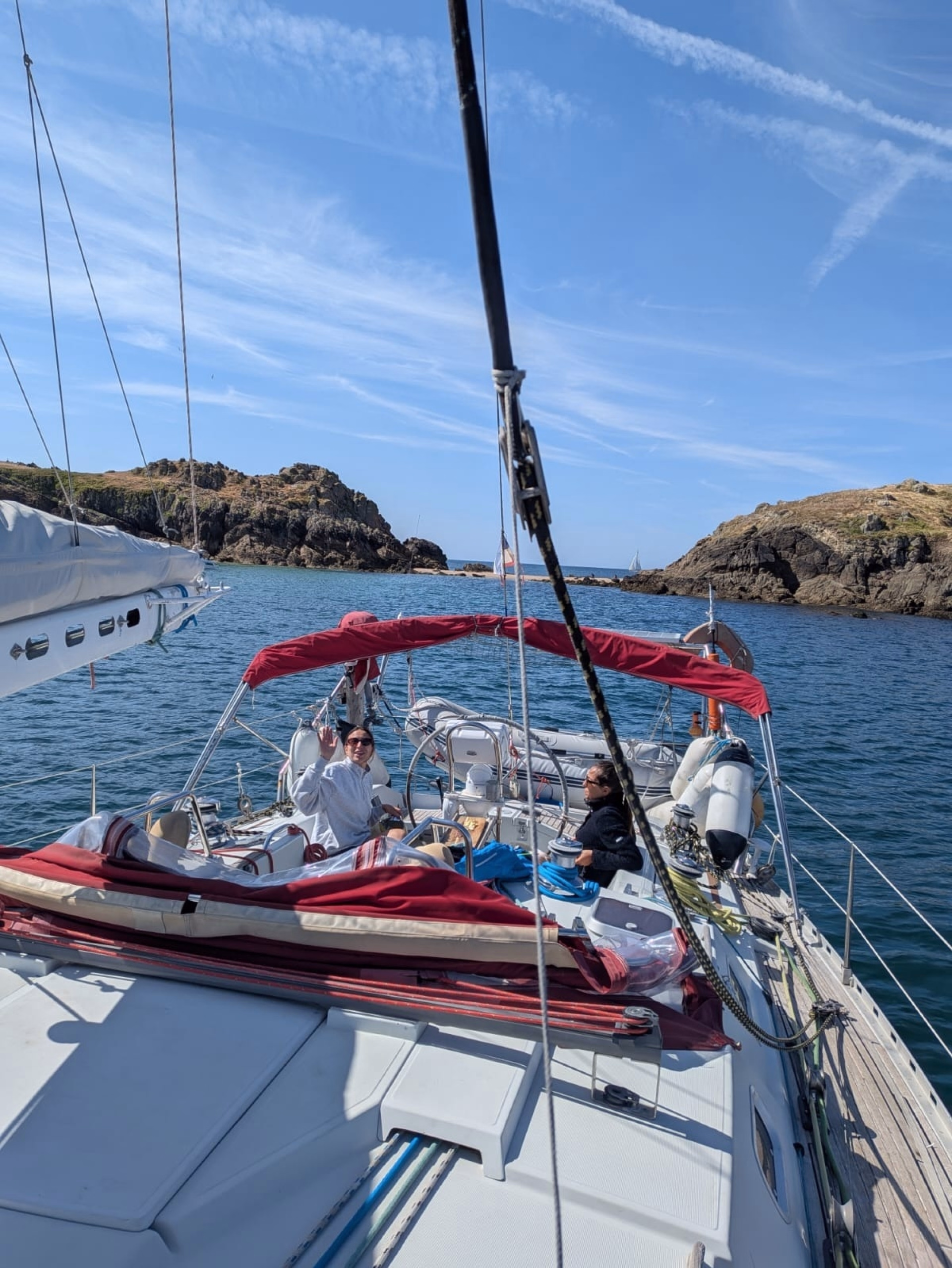 Stage croisière îles de Bretagne Sud