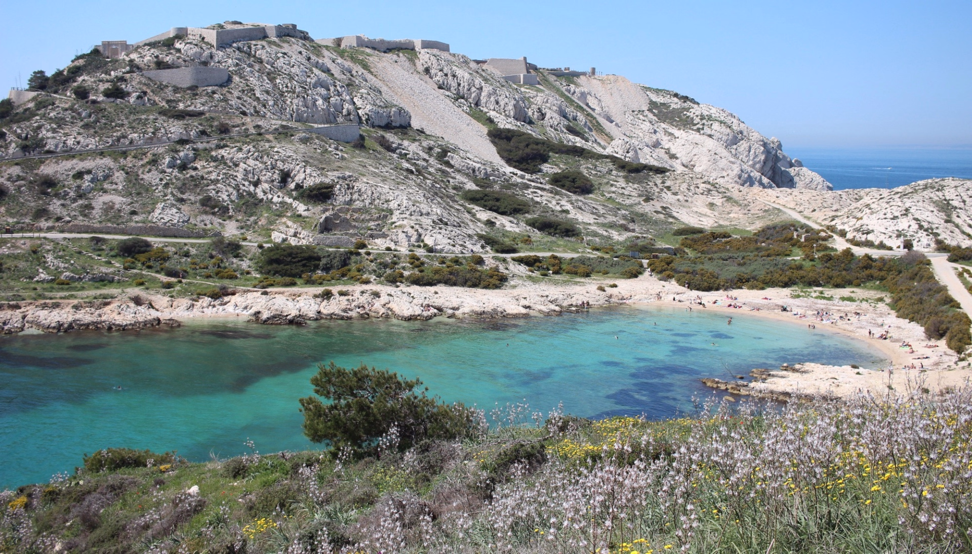 Randonnée entre mer et falaises dans les Calanques