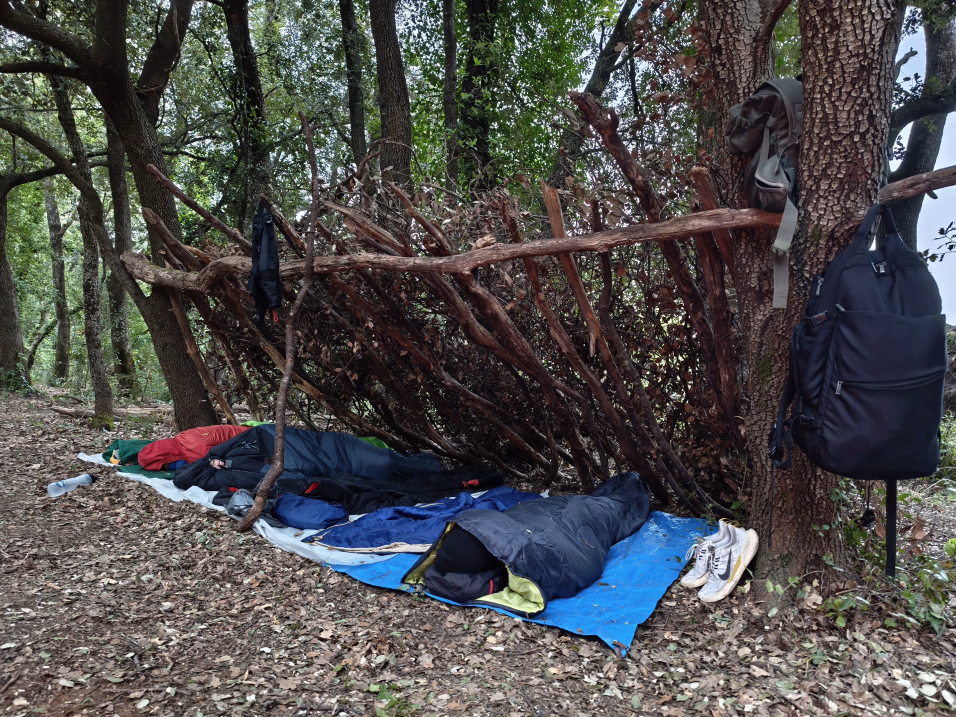 ⛺️ Bivouac/tente - Jours 1 à 2