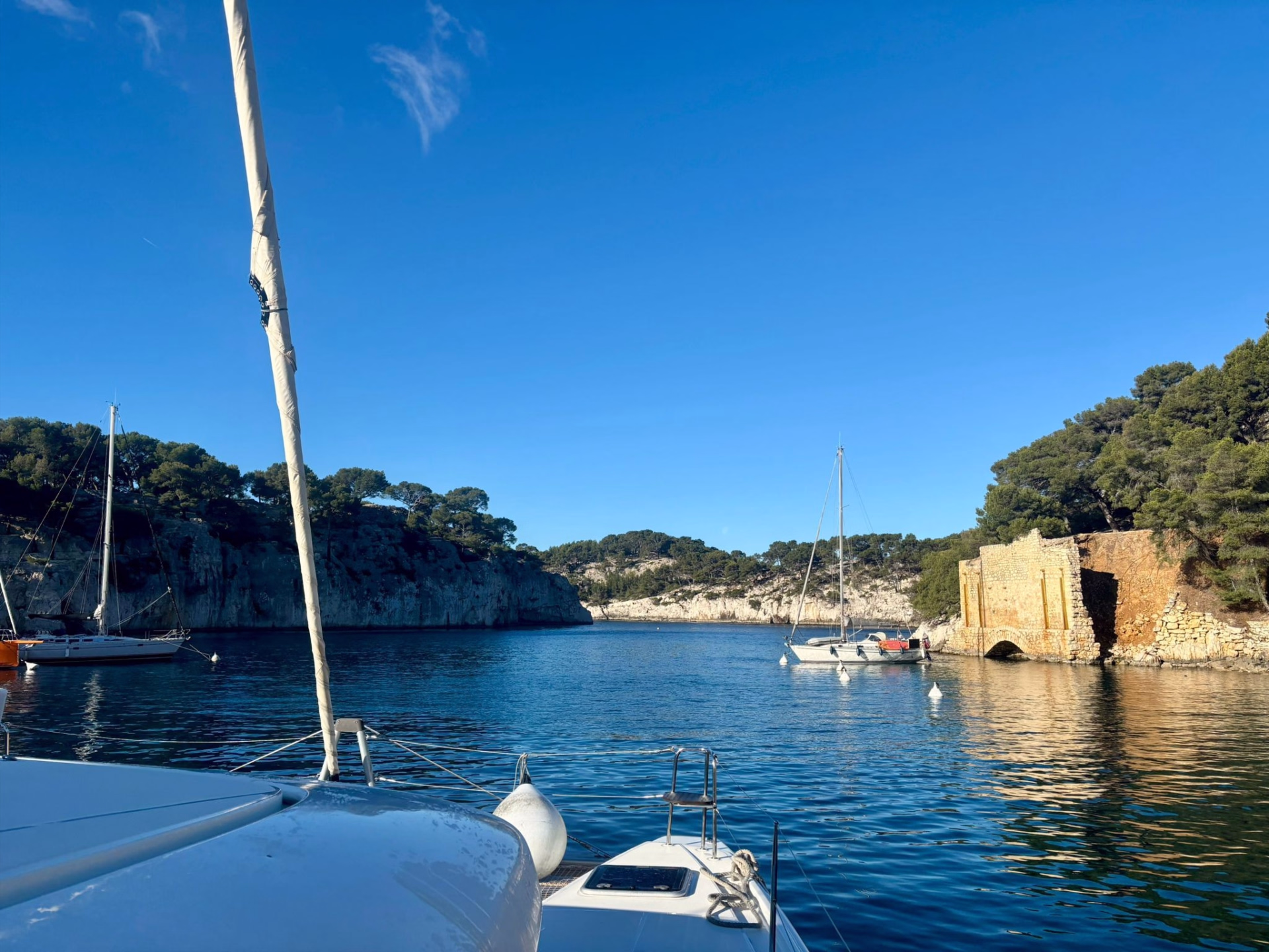 Stage niveau 2 perfectionnement en catamaran habitable à Marseille