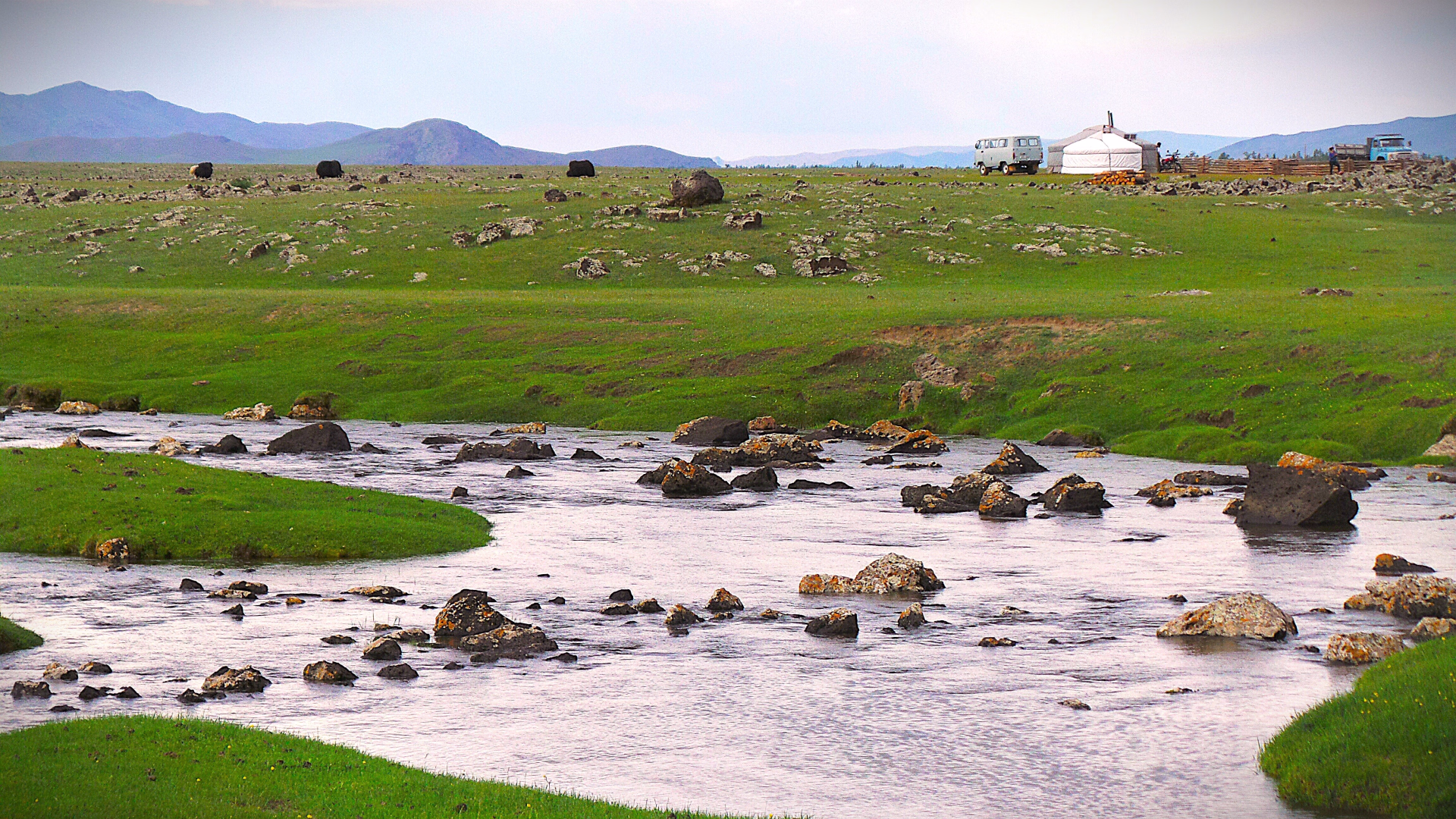 Yoga et équitation dans les steppes mongoles