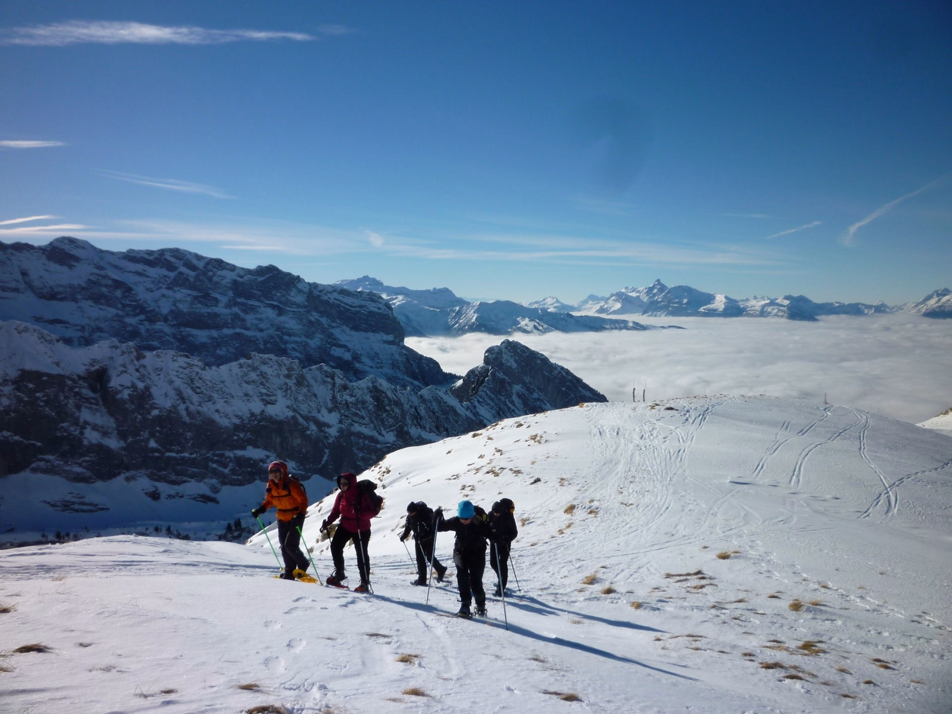 Raquettes - Nuit en refuge dans le Haut-Giffre