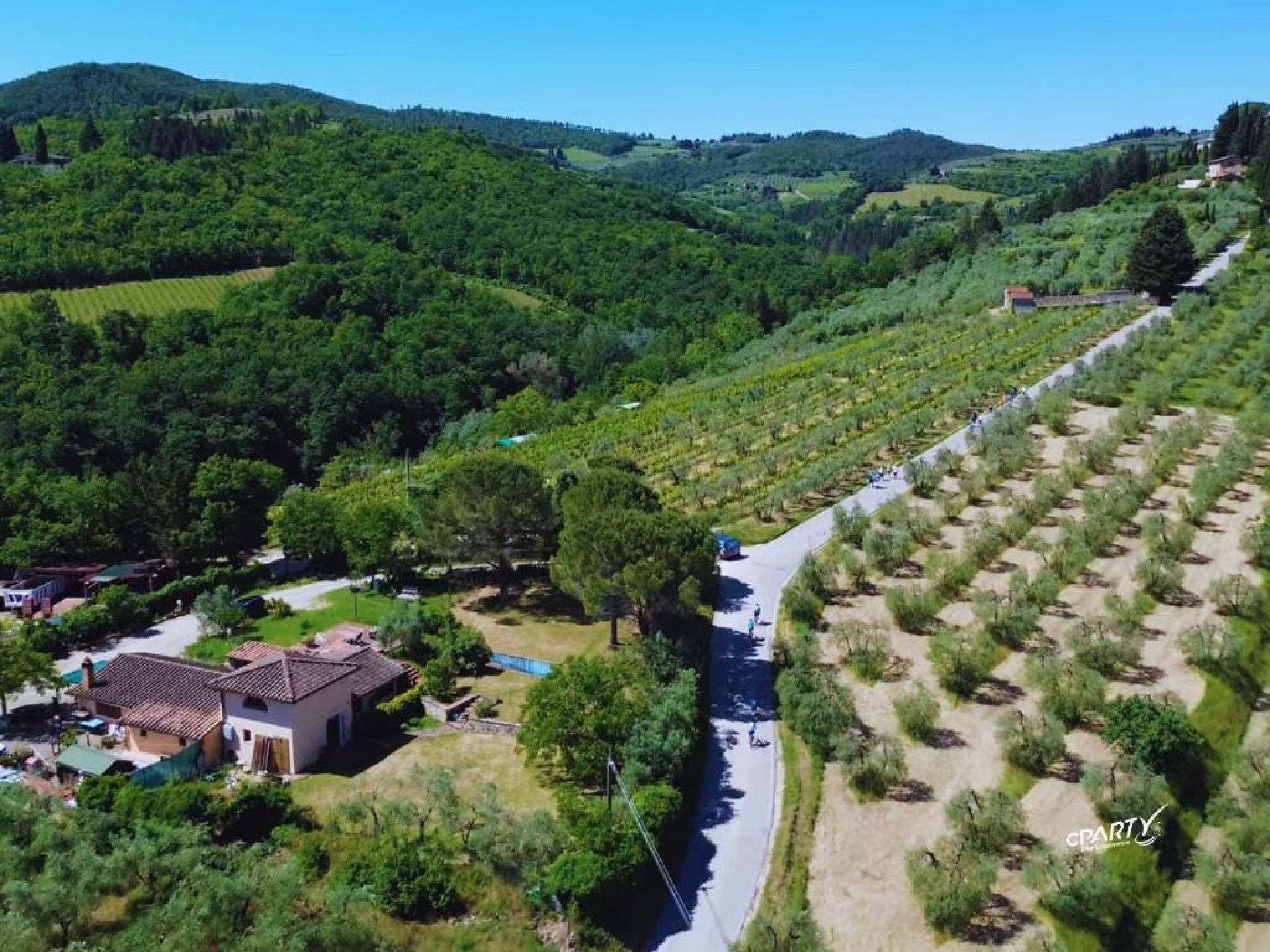 Cyclisme en Toscane de Florence aux Strade Bianche