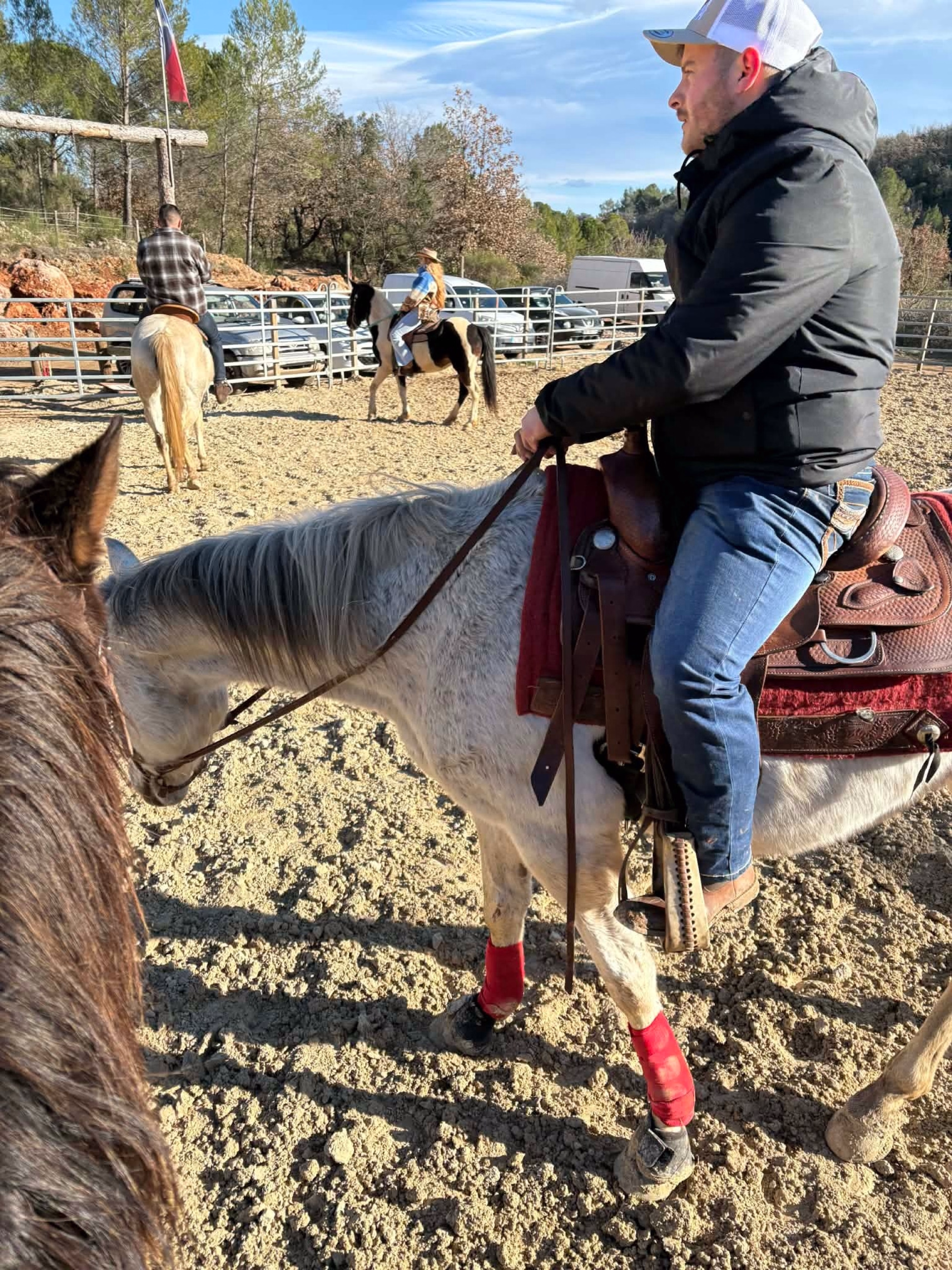 Week-end d'initiation au western et immersion ranch all inclusive