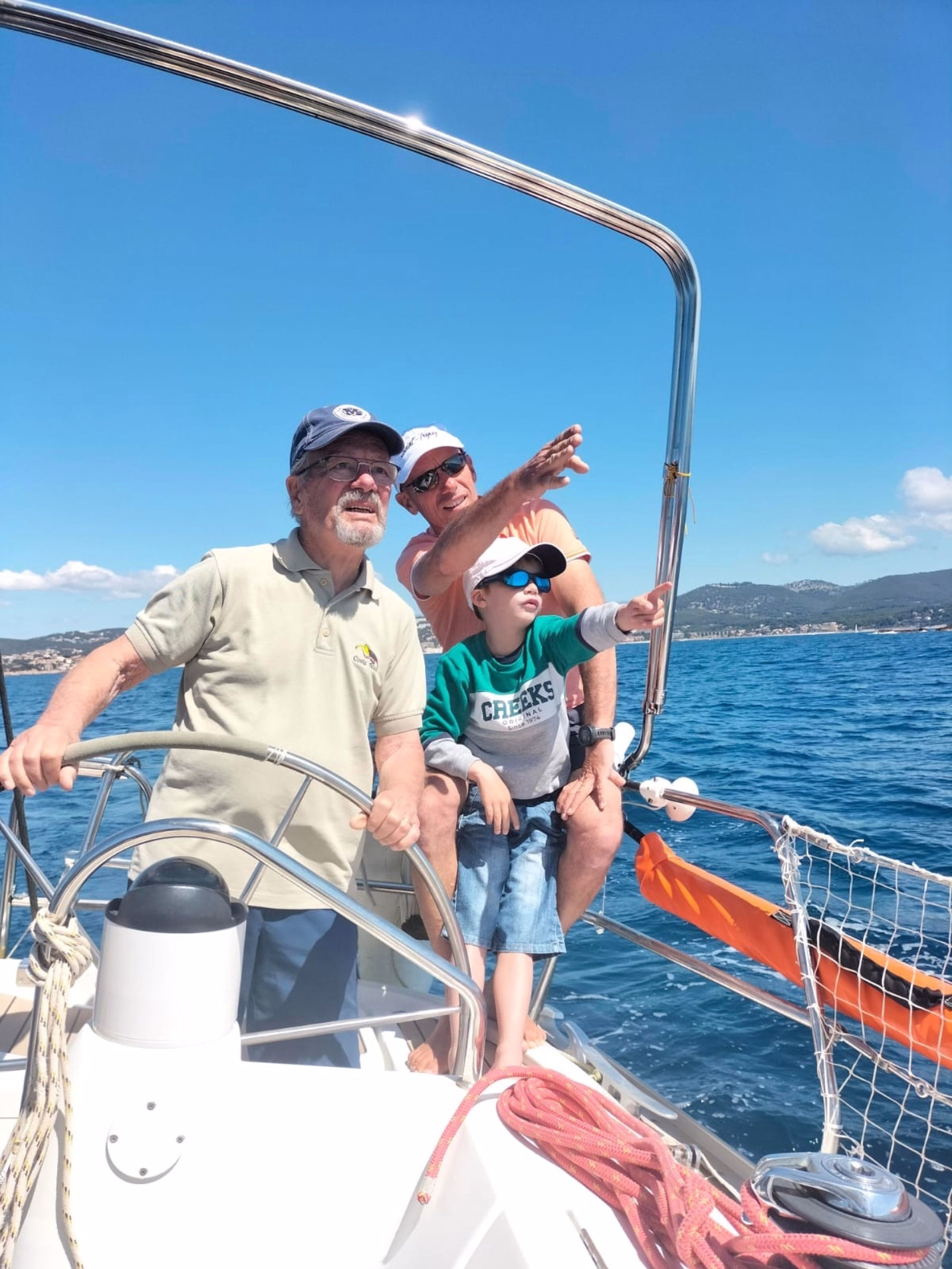 Stage de voile croisière 7 jours en Méditerranée départ de Golfe Juan