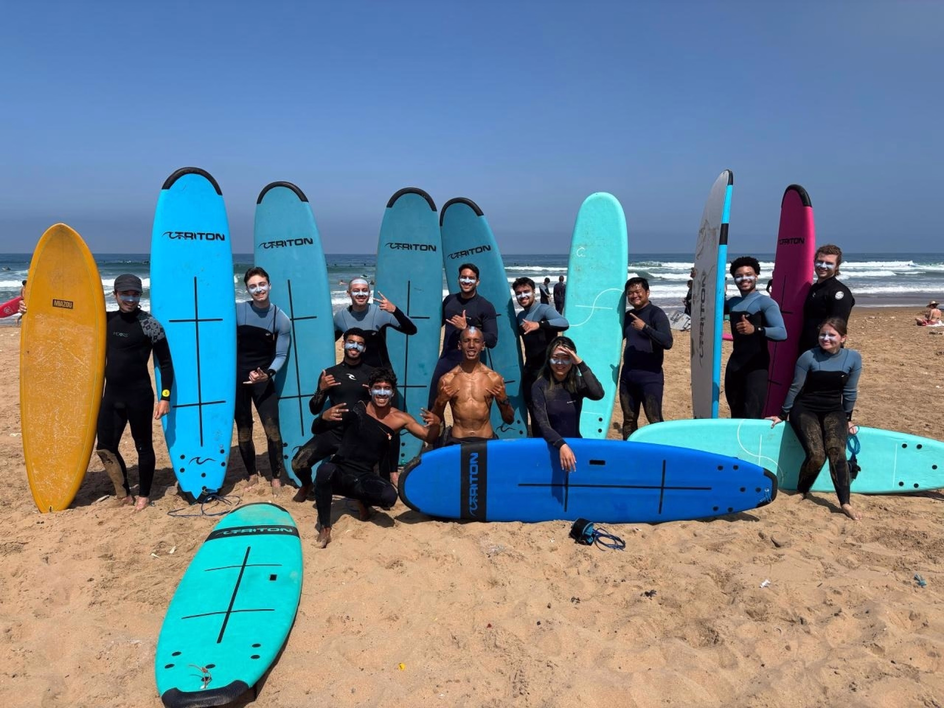 6 jours Surf & Yoga à Tamraght au cœur de la baie de Taghazout