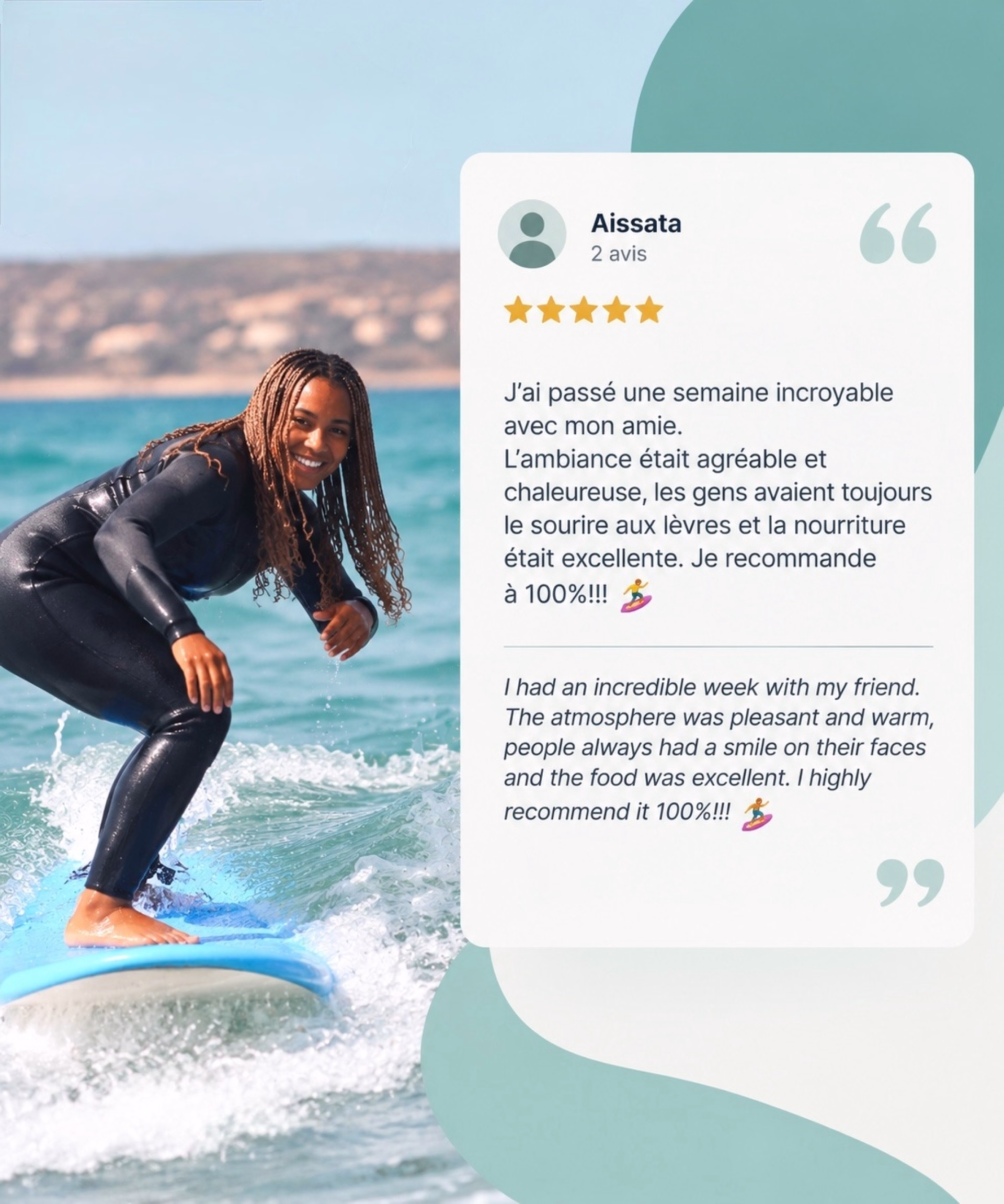 Retraite Yoga & Surf à Tamraght : explorez, rechargez, respirez