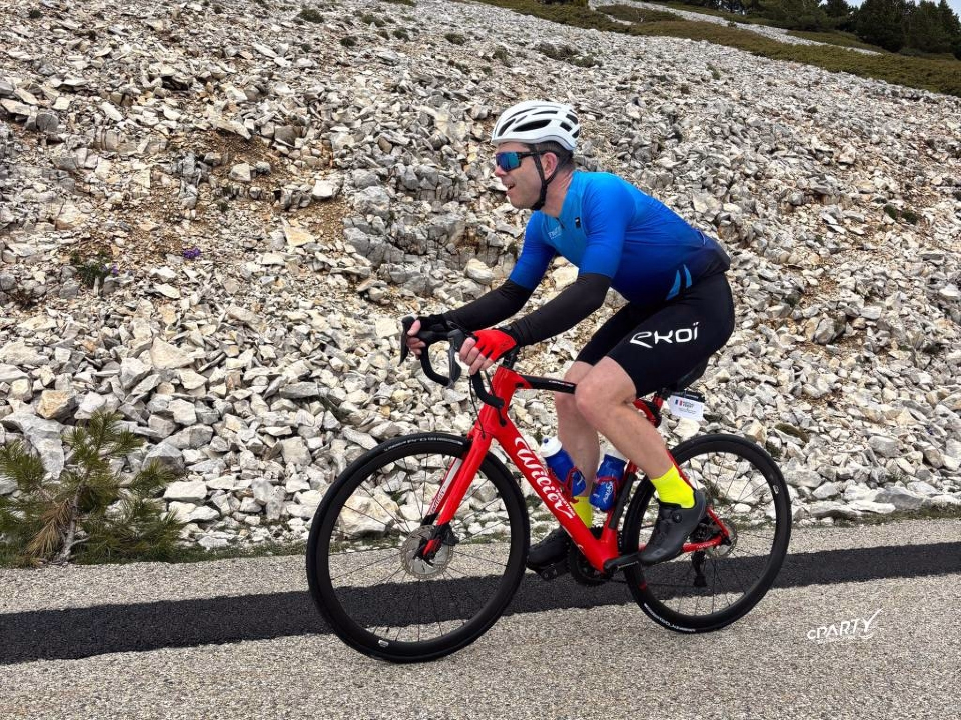 Stage cyclisme et ascension du Mont Ventoux en Provence