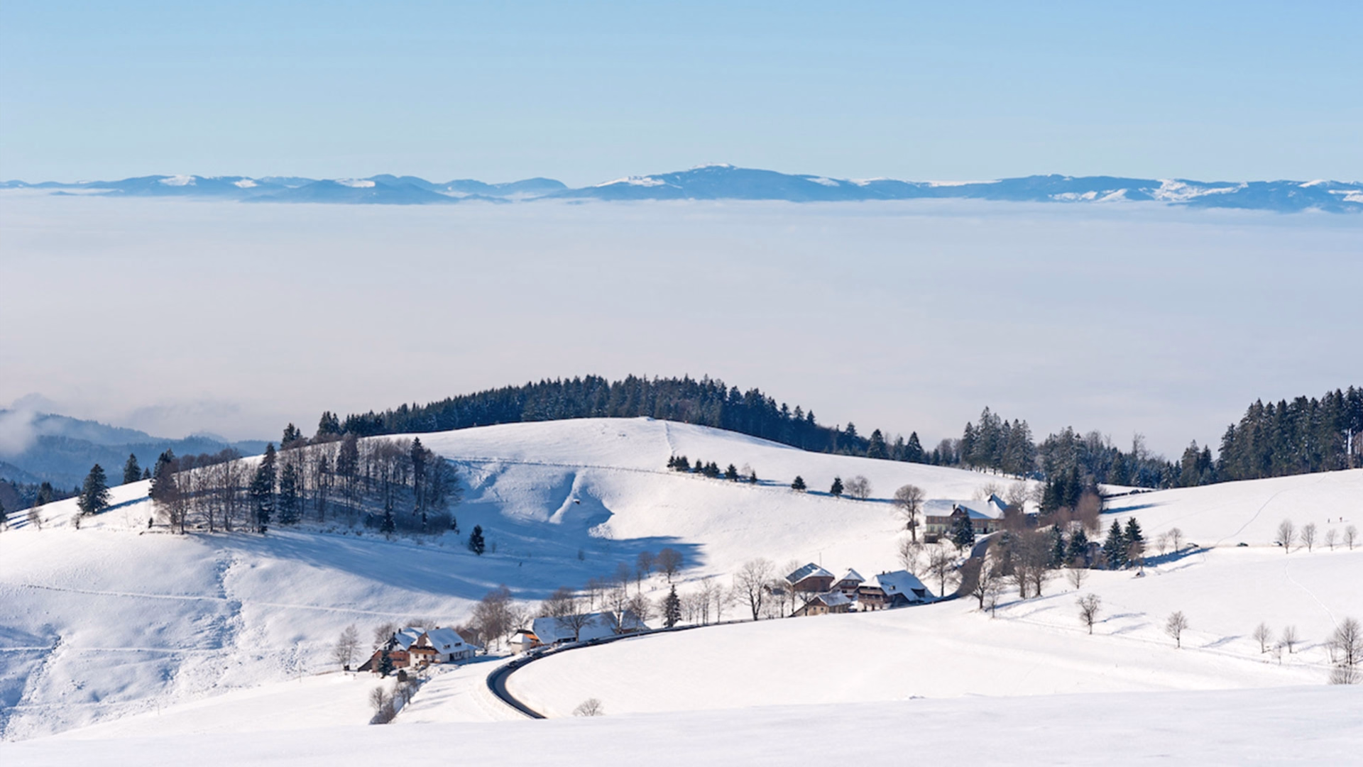 Lac Blanc : 4 jours Nouvel An dans les Vosges en raquettes accompagné