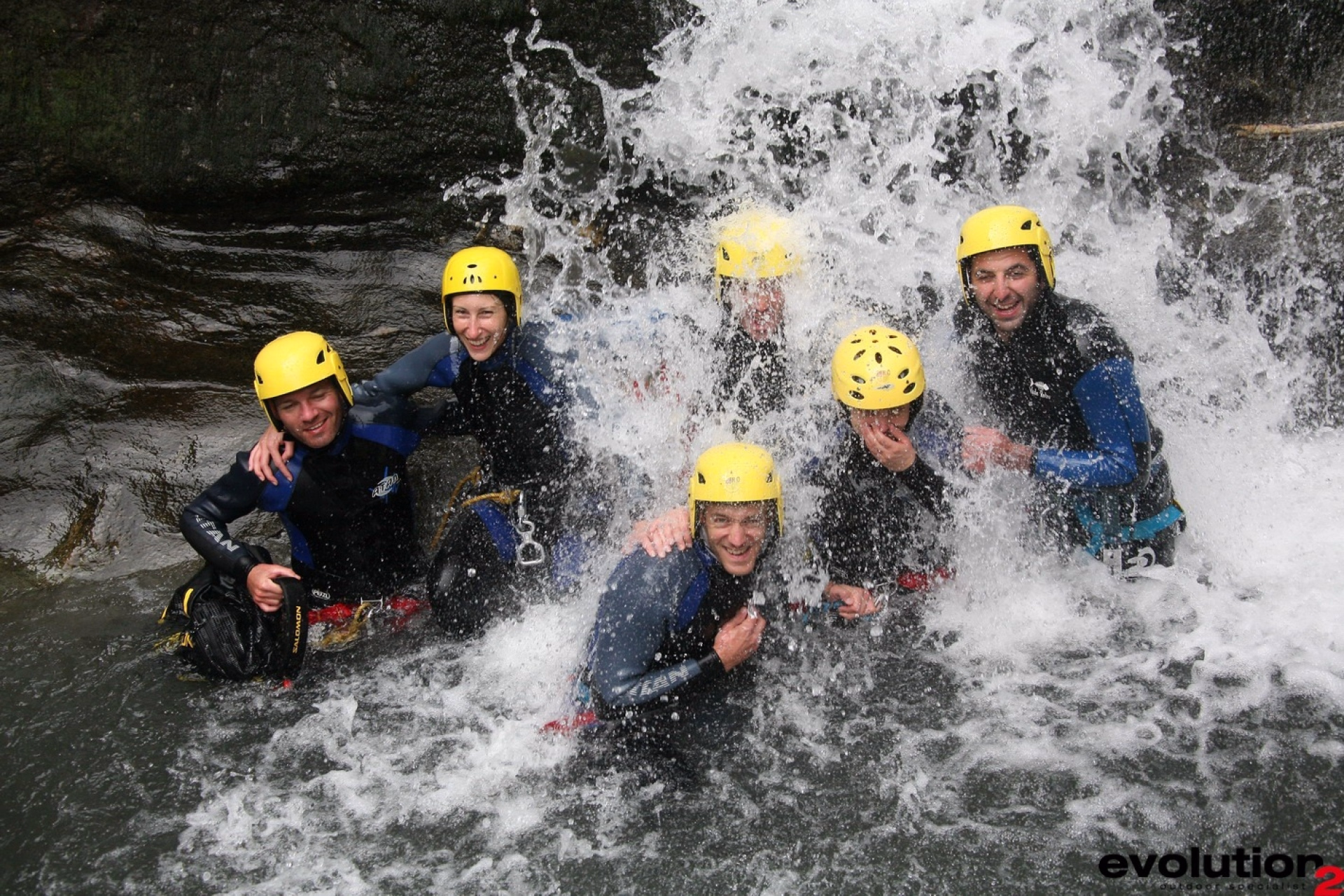 Séjour canyoning en eaux vives à Tignes