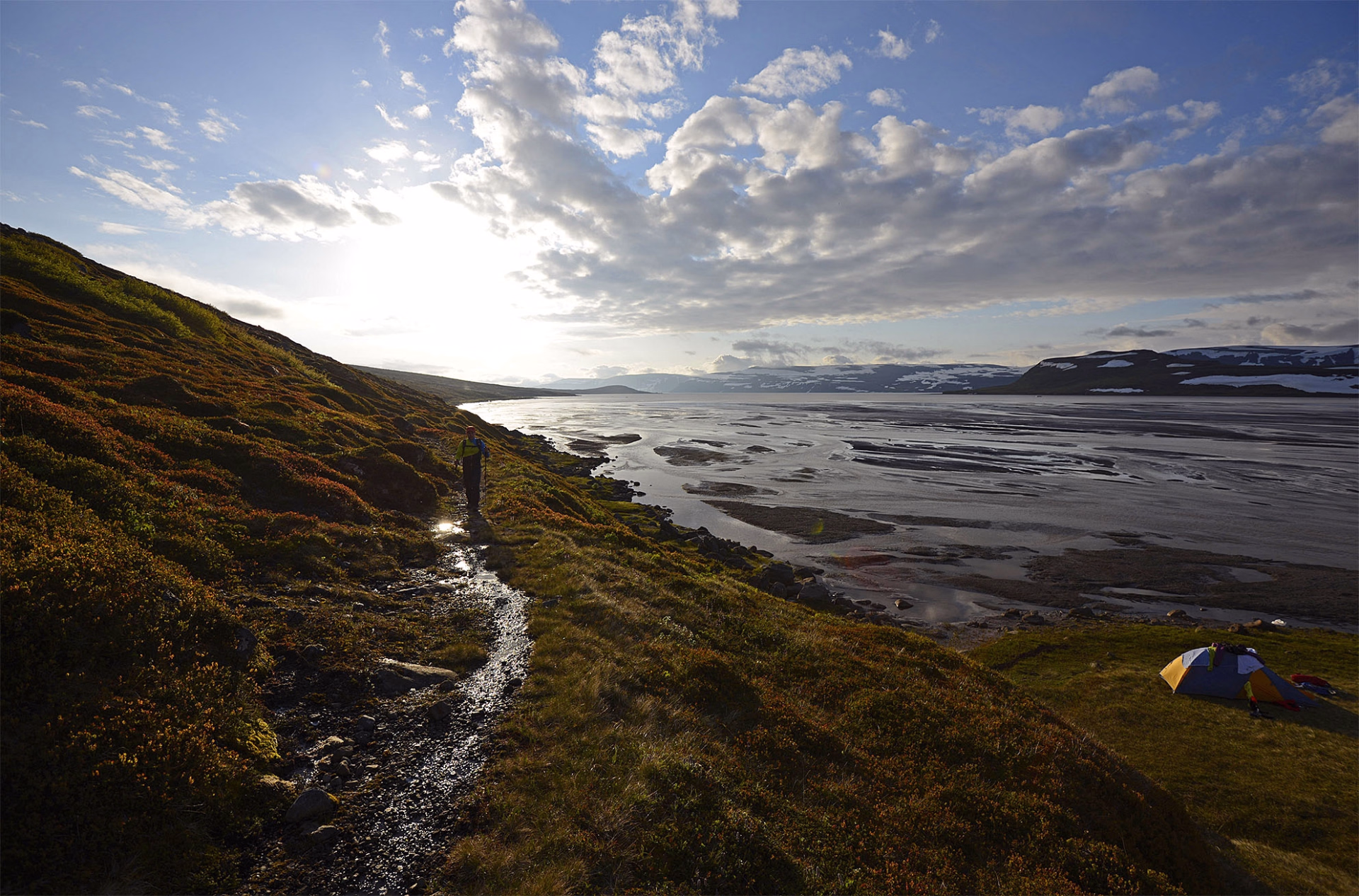 Pagayer en pleine nature en Kayak de mer à Hornstrandir